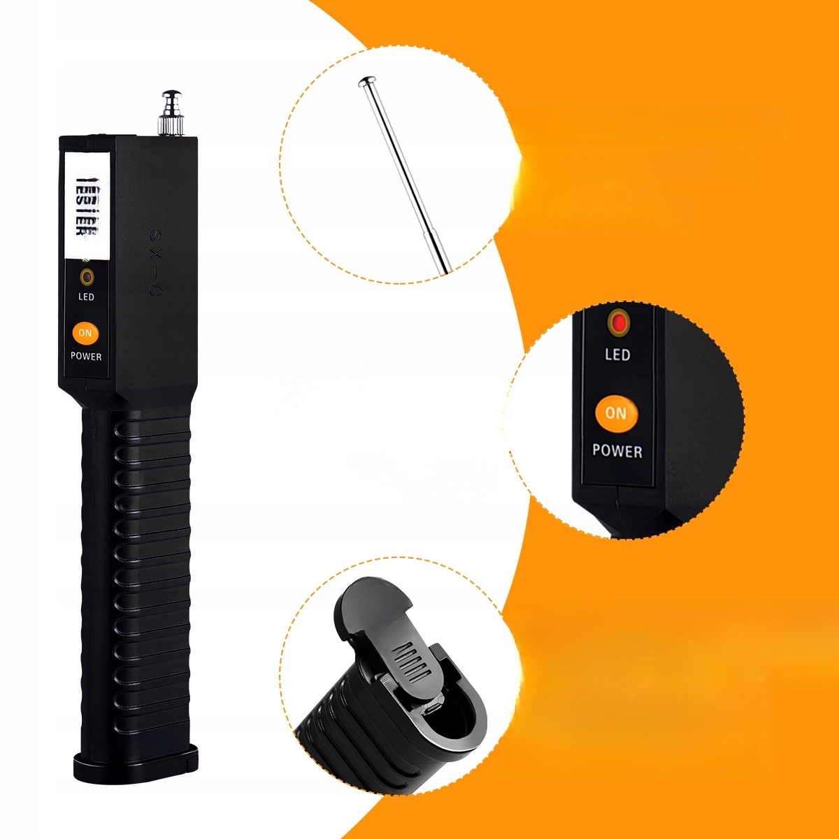 RĘCZNY TESTER NAPIĘCIA RĘCZNY Model 780096614240