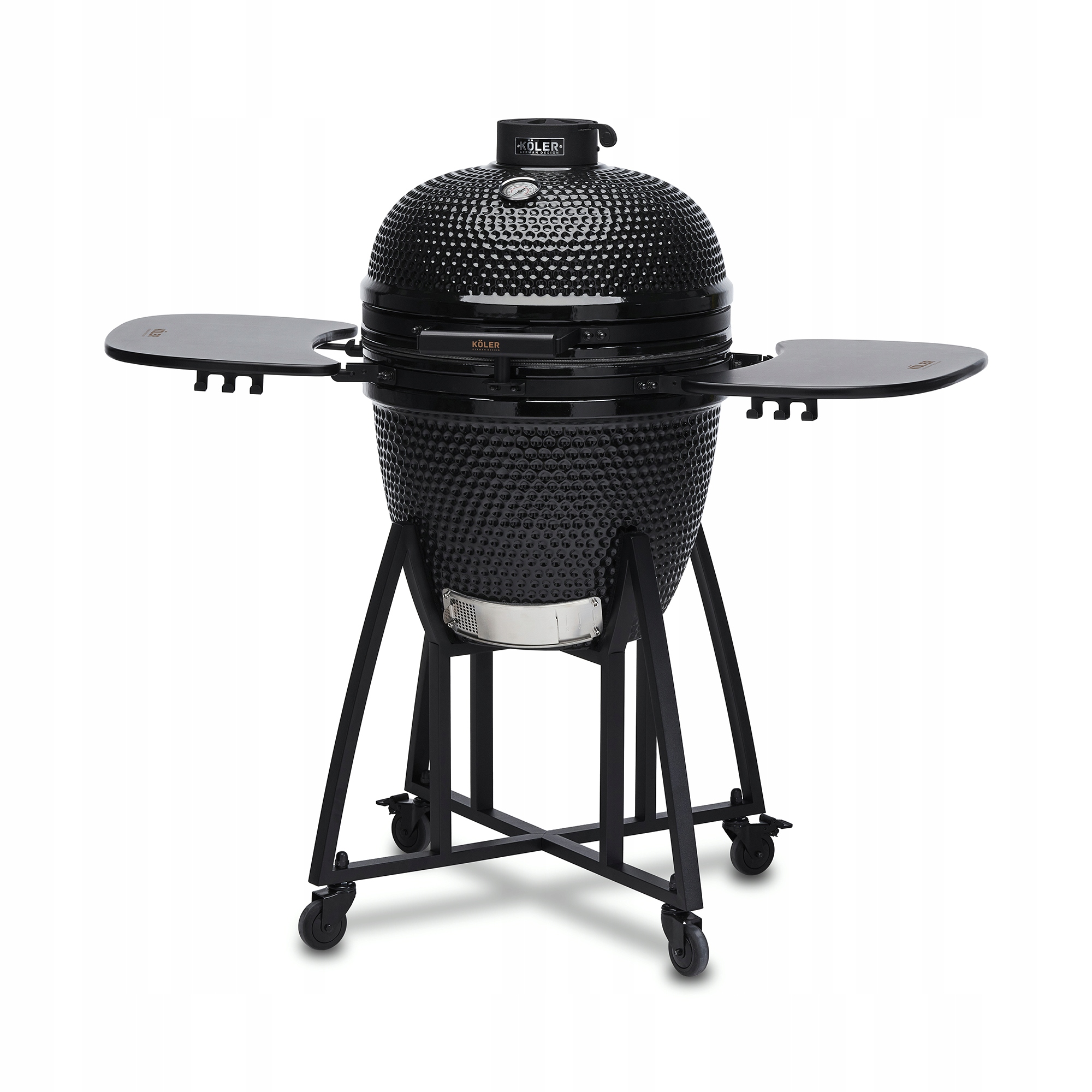 Grill Węglowy Kamado Ceramiczny Koler EG21 Duży Wędzarnia 48cm Akcesoria