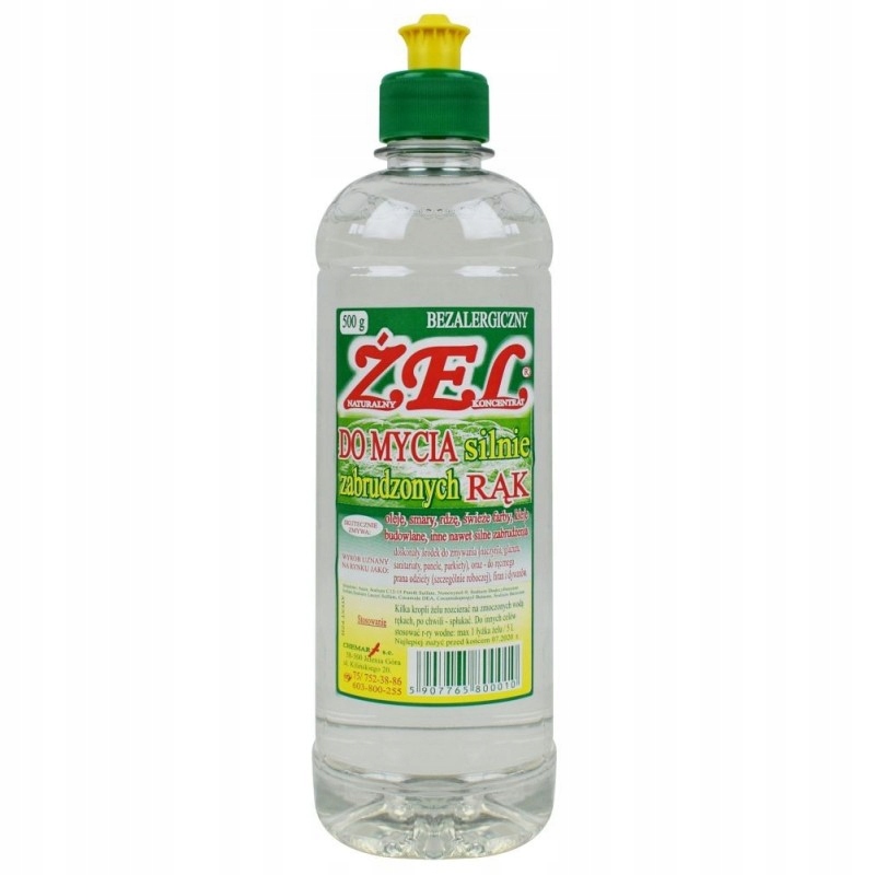 

Chemar Żel do mycia silnie zabrudzonych rąk 0,5kg