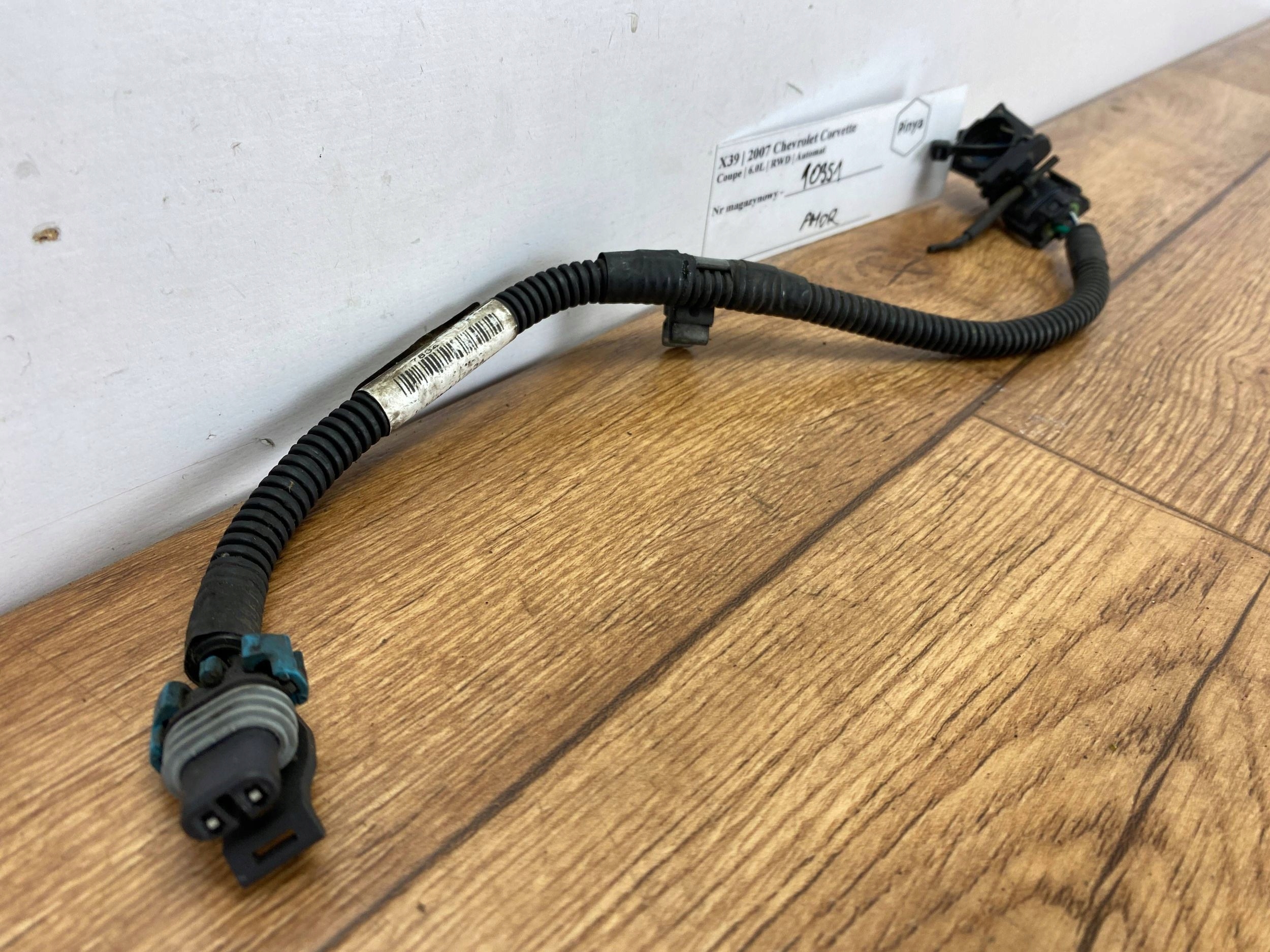 bundle electrical connecting spoiler of a shock absorber Chevrolet Corvette C6 2005+