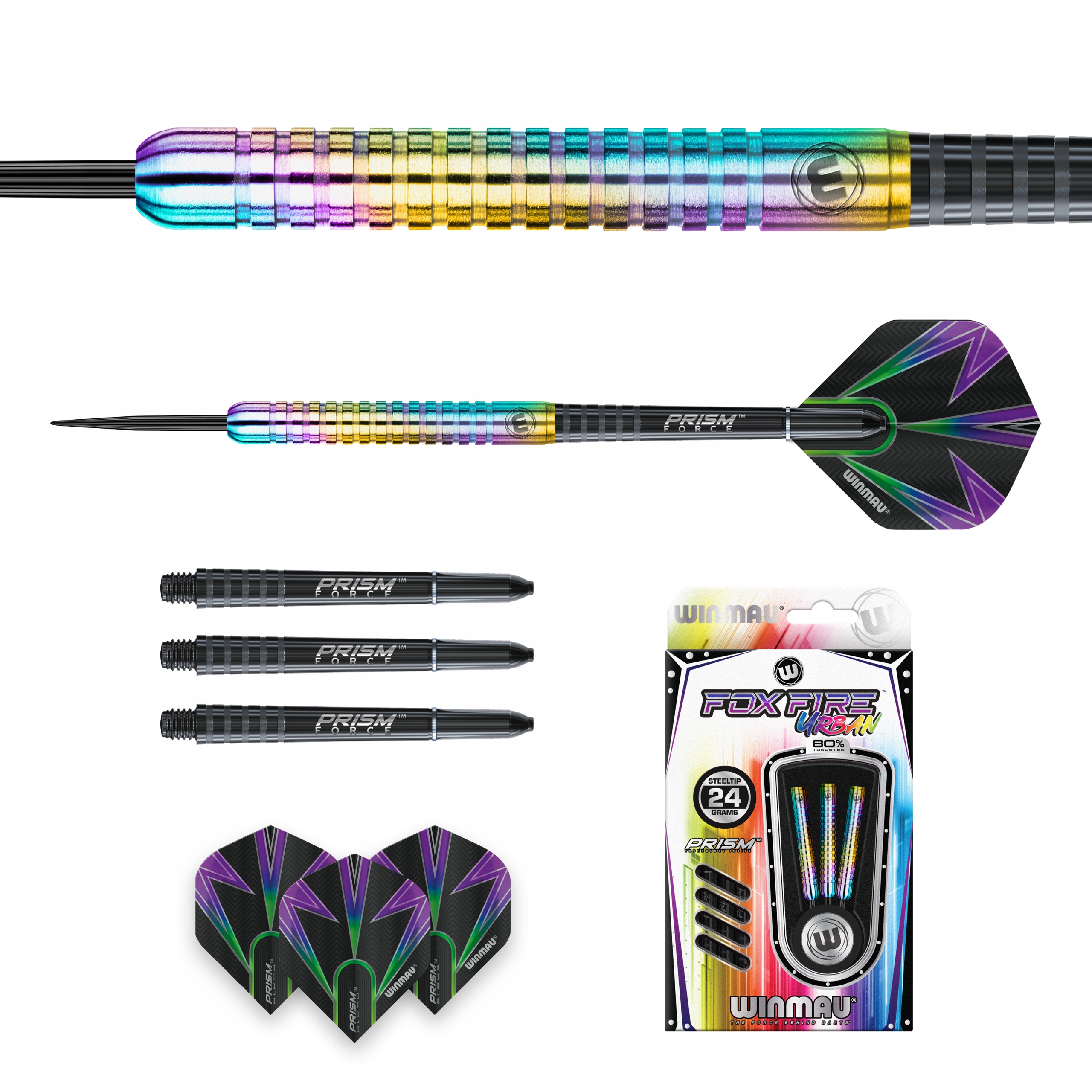 LOTKI RZUTKI DART WINMAU FOXFIRE 24G 80% WOLFRAM Model FOXFIRE