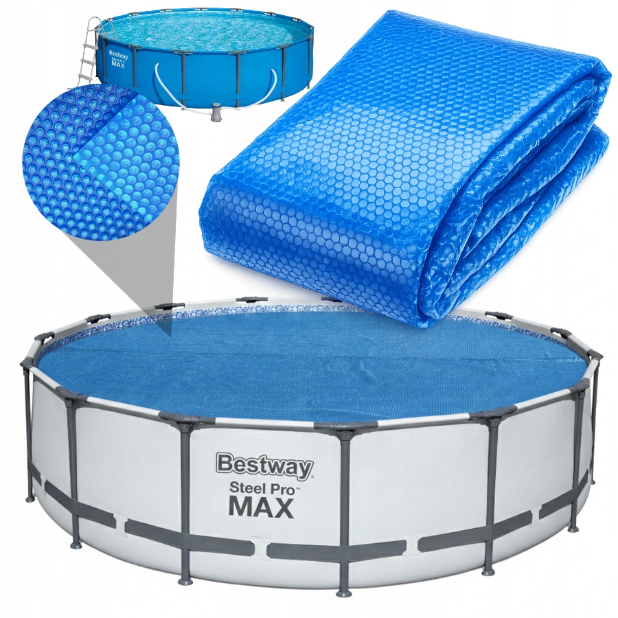 Solárna tepelná vykurovacia krytka pre bazén Bestway Steel Pro 4,5 m