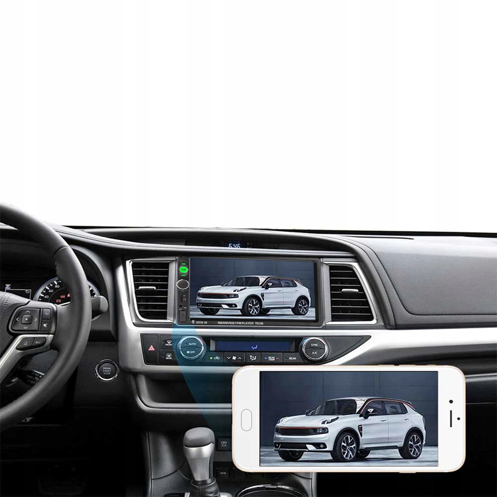 RADIO SAMOCHODOWE BLUETOOTH 2DIN USB DOTYKOWE Rodzaje odtwarzanych nośników karta SD USB