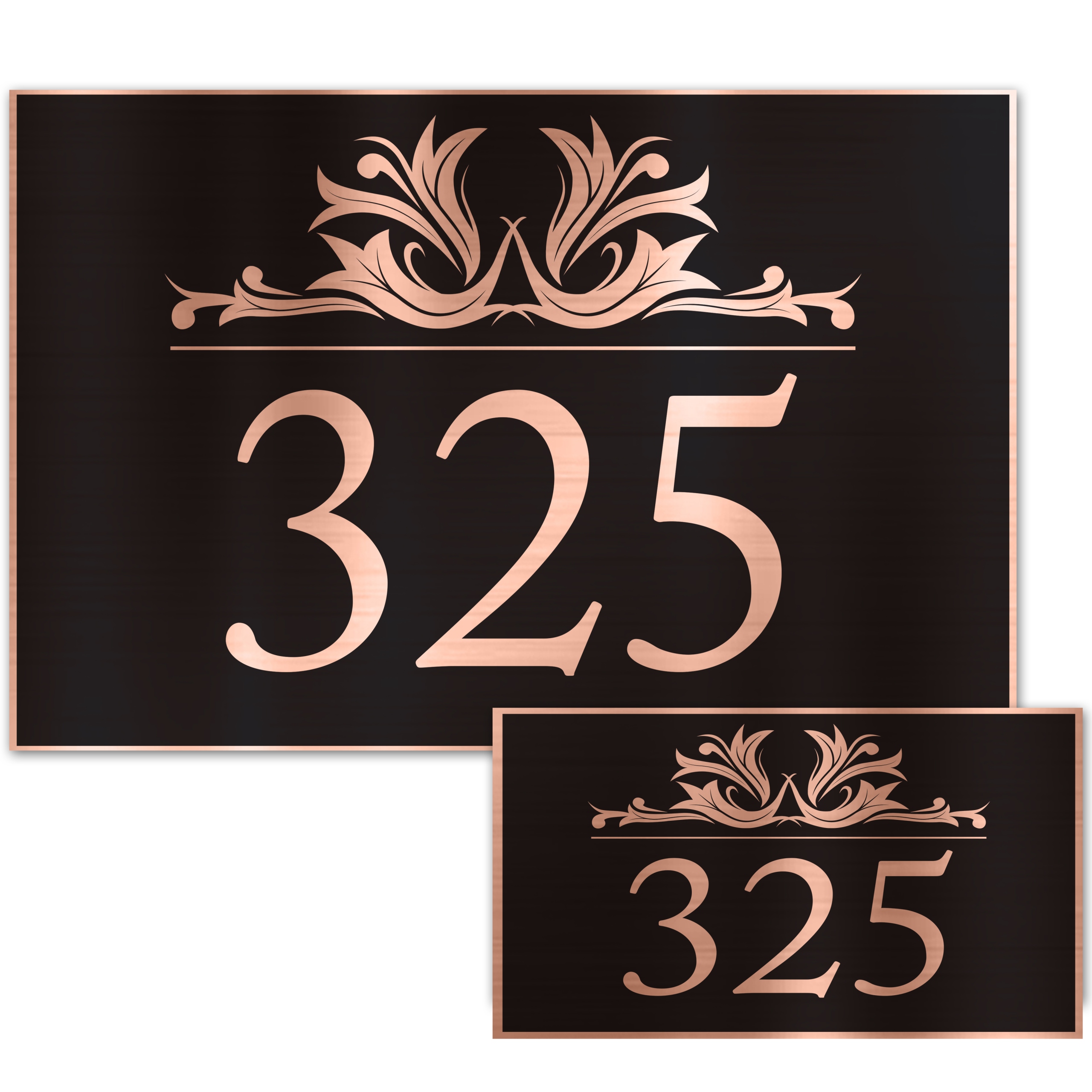 TABLICZKA Adresowa DiBOND NUMER DOMU 32x21 Wzory