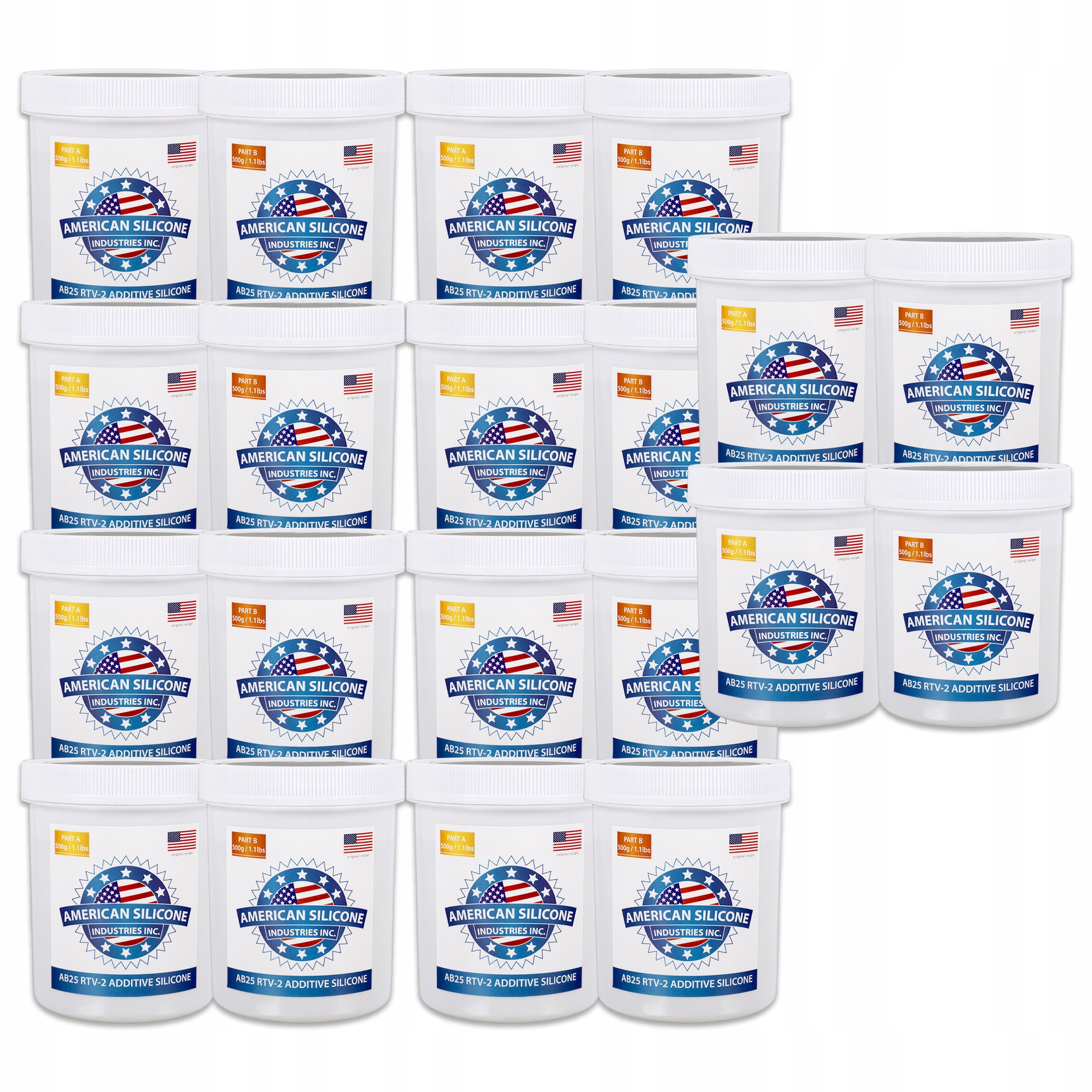 Adaptivní Silikon Formický 1kg AB25 RTV-2 pro Odlitek Form Nová Formule