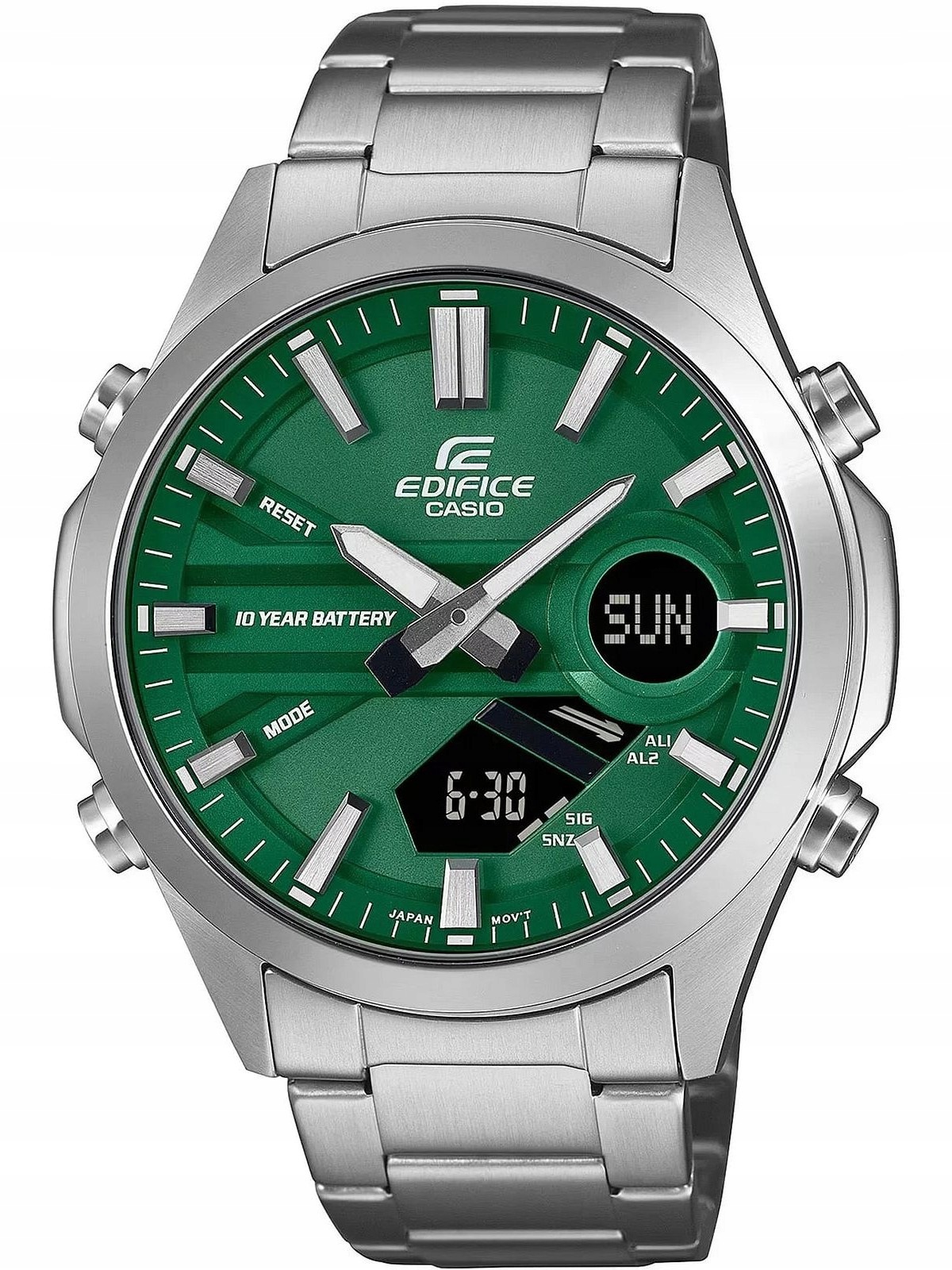 Pánské Hodinky Casio EFV-C120D-3AEF Stříbrné Datumovka 100 M Box Pro Kluka