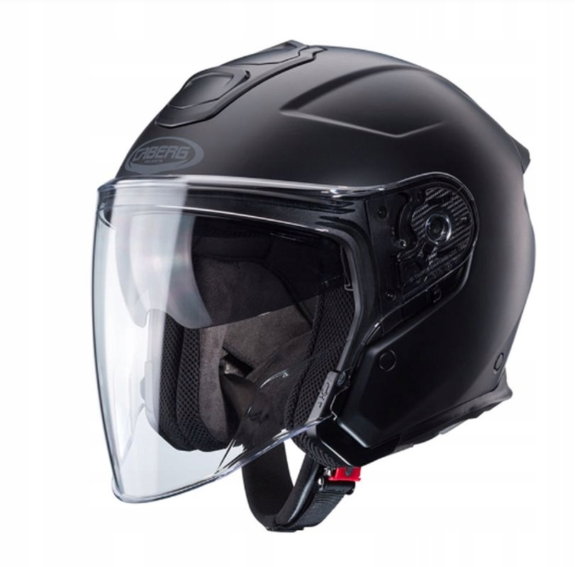 Caberg Otvorená Prilba Jet Otvorená Flyon II Solid Black Farba Čierna Matná Rozmi