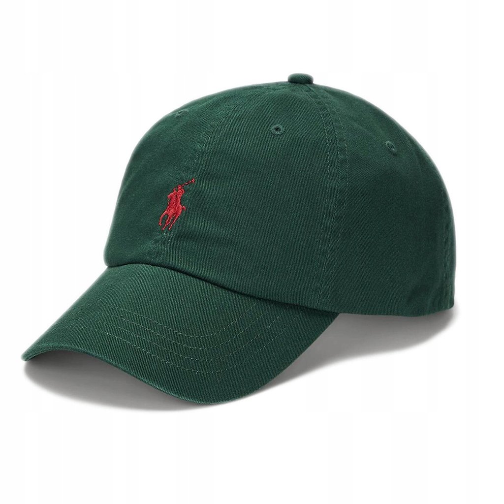 Polo Ralph Lauren Kšiltovka zelená barva, univerzální velikost