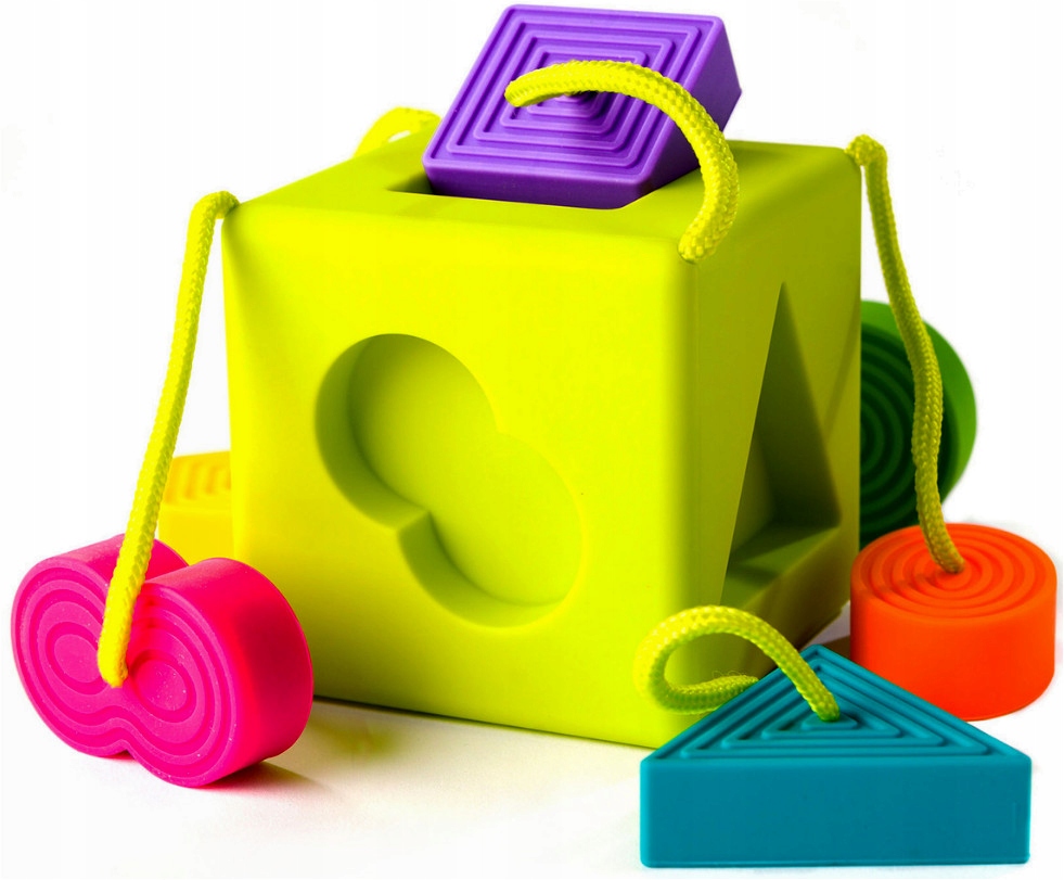 

Kostka Sorter Gryzaczek OombeeCube Fat Brain Toys
