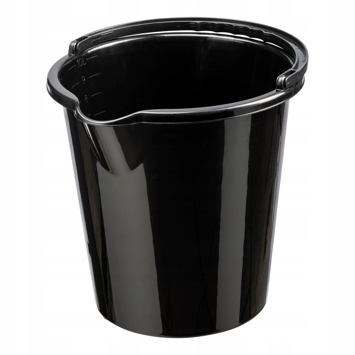 WIADERKO WIADRO KOSZ SPOŻYWCZE na ŻYWNOŚĆ do WODY ZUPY z MIARĄ UCHWYTEM 10L