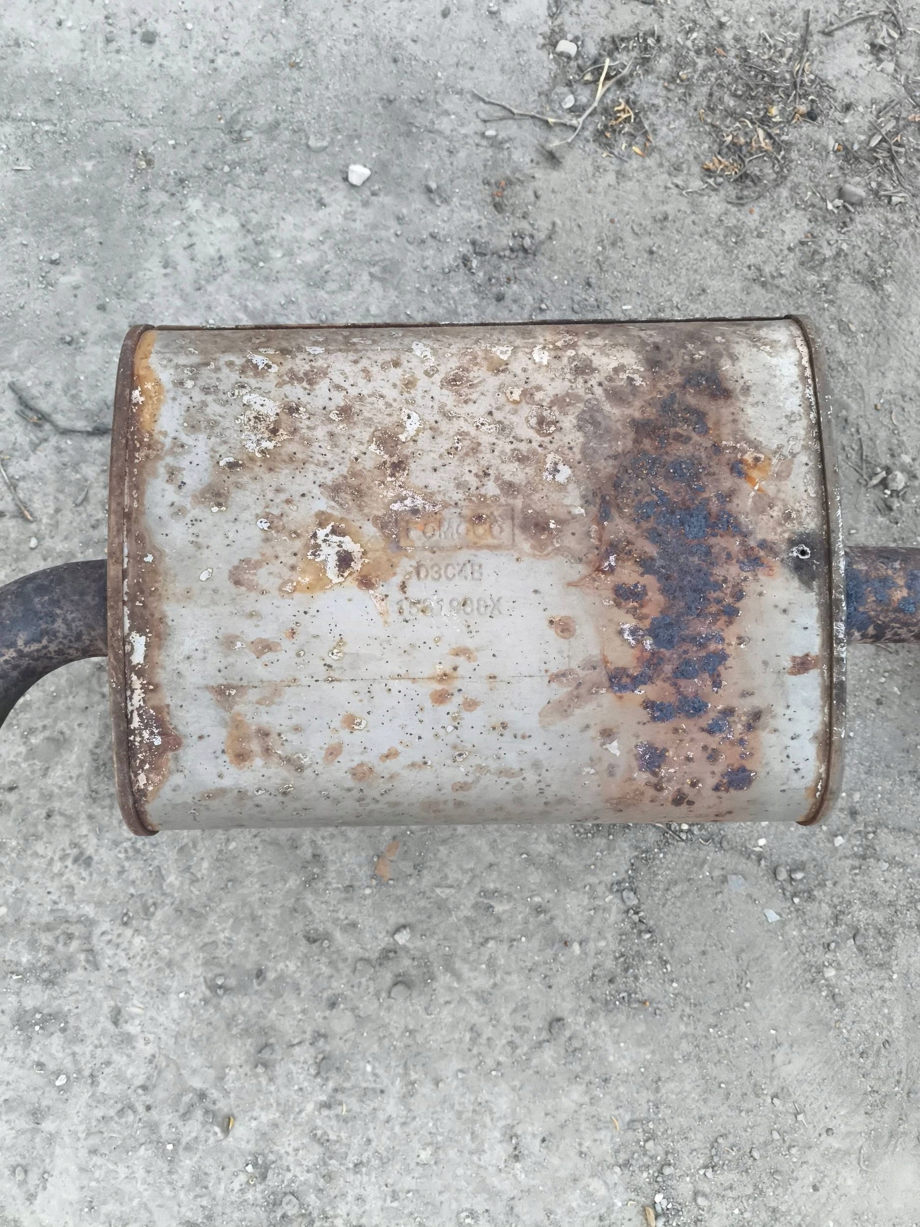 Ford Kuga MK2 1.5 ECOBOOST II muffler, exhaust complete