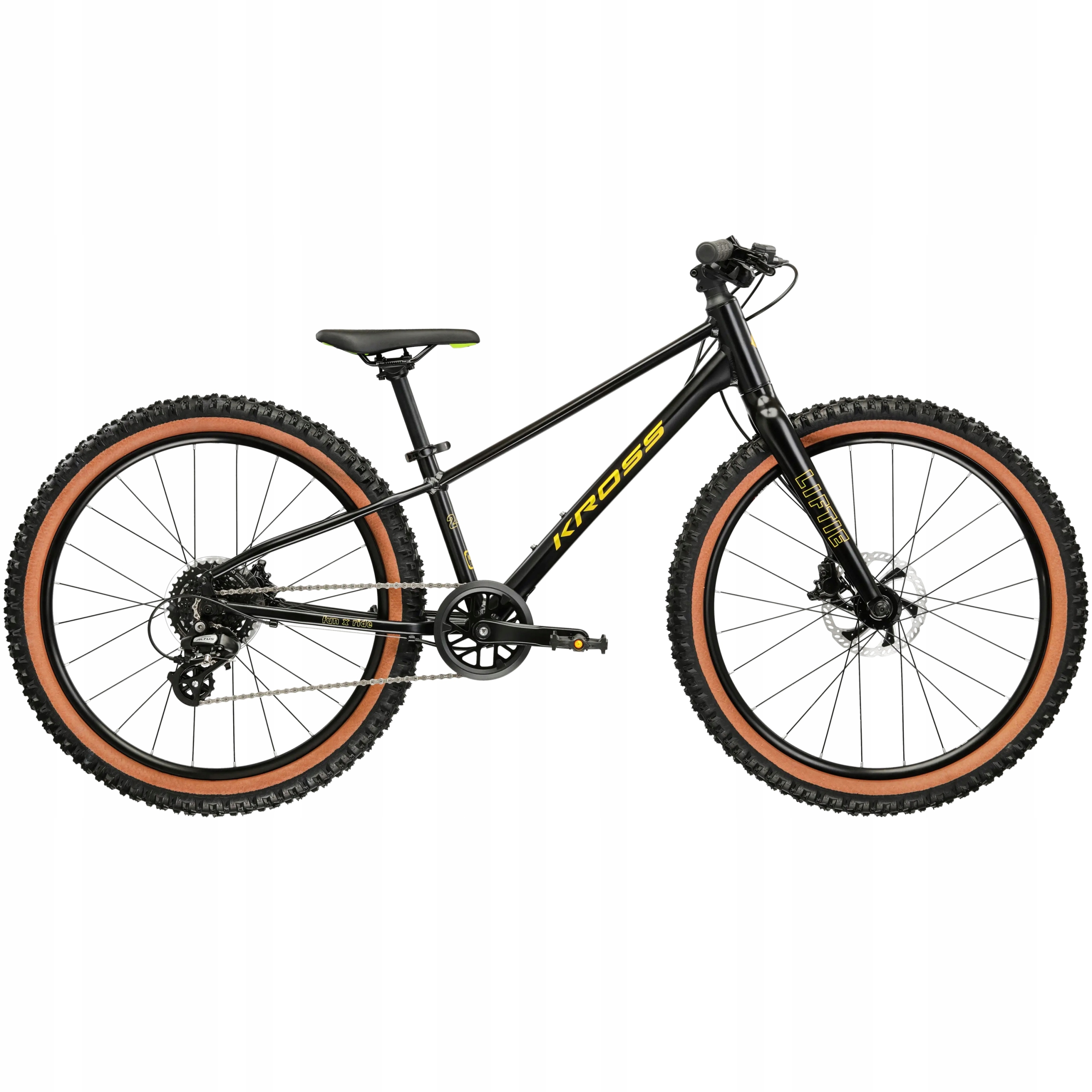 Rower Dziecięcy Kross Liftie X 24 Cali Shimano Hydraulika Komunia 2026