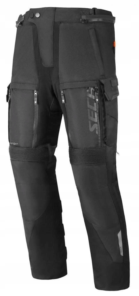 Seca Arrakis III Black Pánske Turistické Motocyklové Nohavice