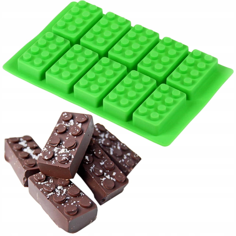 

Silikonowa forma do czekoladek i lodu klocki Lego