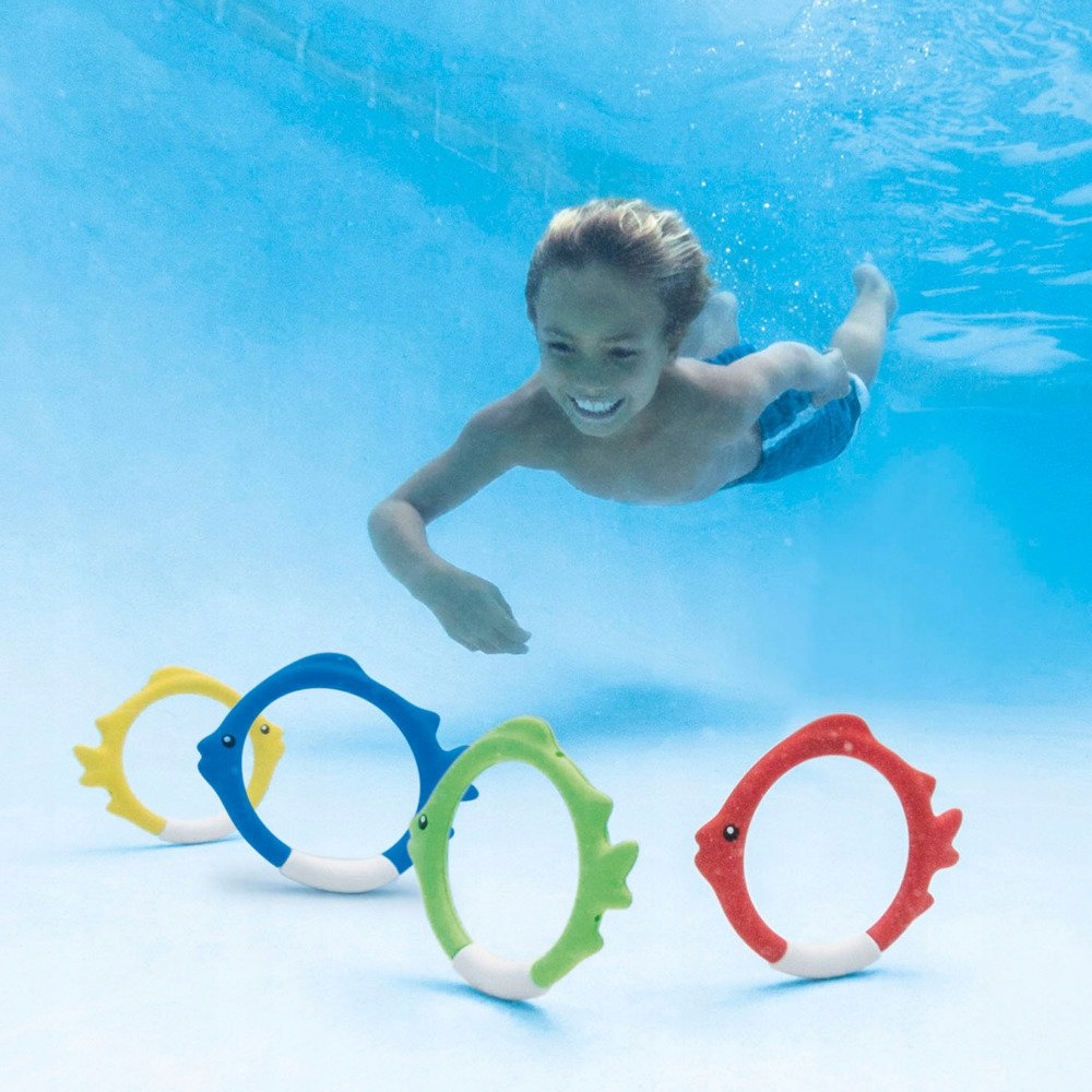 KÓŁKA DO NURKOWANIA ZESTAW 4szt Intex 55507 RYBKI Marka Intex