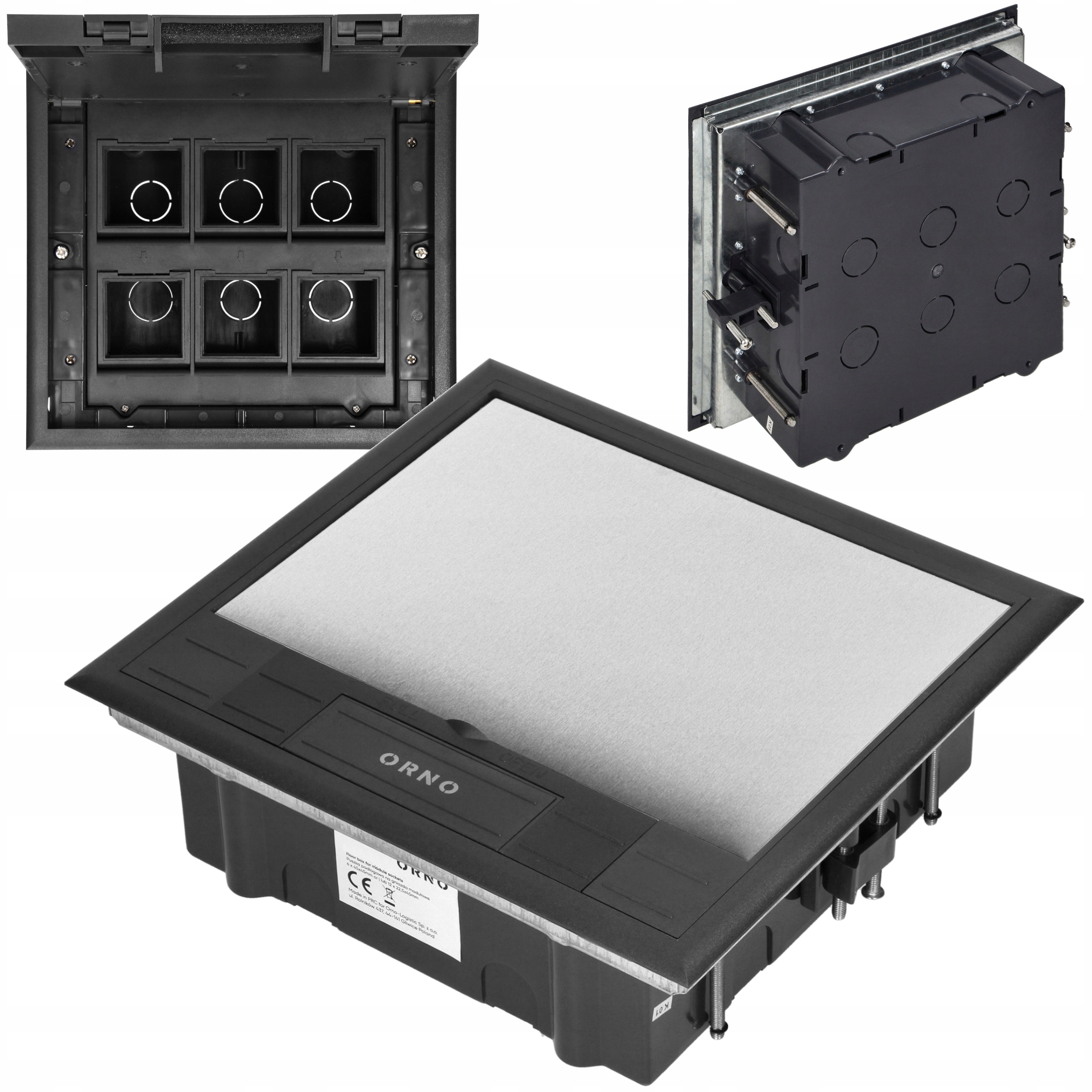 Elektrická podomítková krabice Orno 225 x 245 x 75 mm