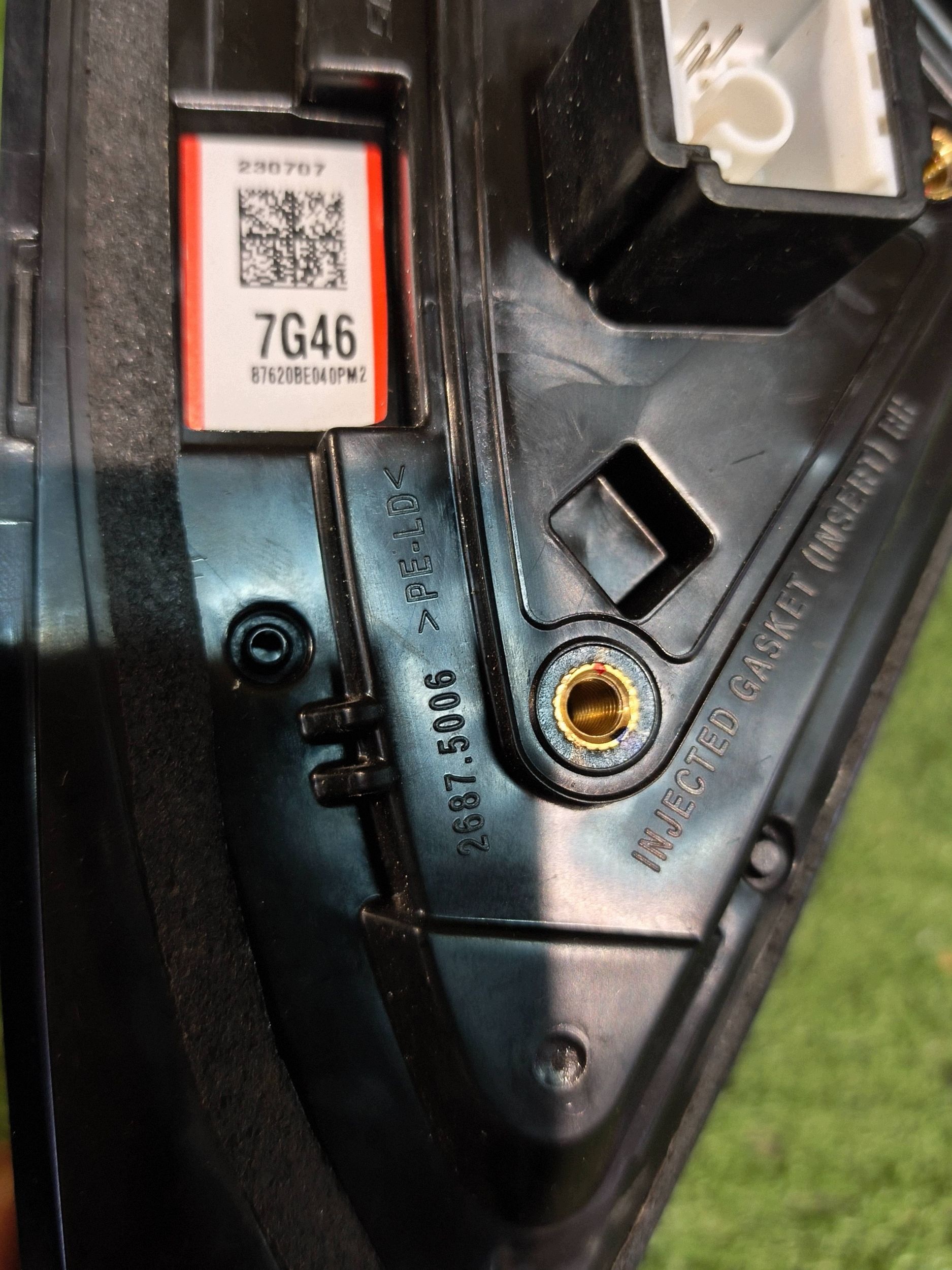 mirror right HYUNDAI KONA II 6PIN