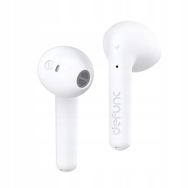 DeFunc Bluetooth 5.3 sluchátka True Lite bezdrátová bílá/bílá 71464