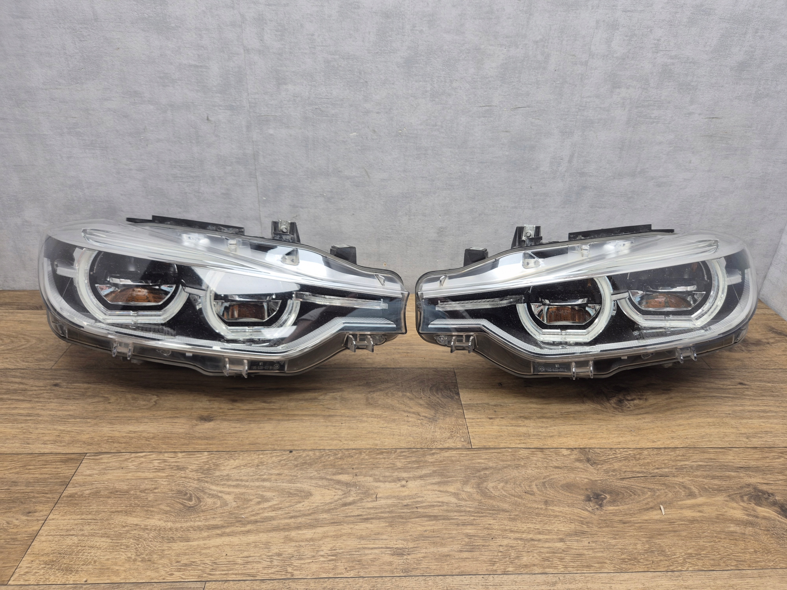 BMW 3 F30 F31 lights front ADAPTIVE LED complete front UK 7453489