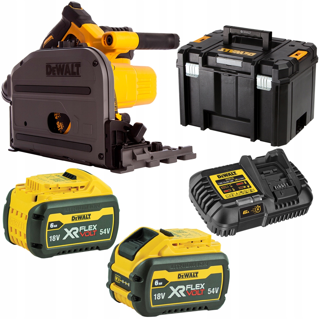 Zagłębiarka Pilarka Tarczowa Akumulatorowa Dewalt DCS520T2 2x6,0Ah 18V/54V
