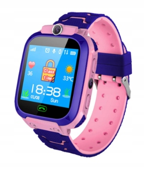 Smartwatch Dla Dzieci Różowy gadżet zegarek dziecko