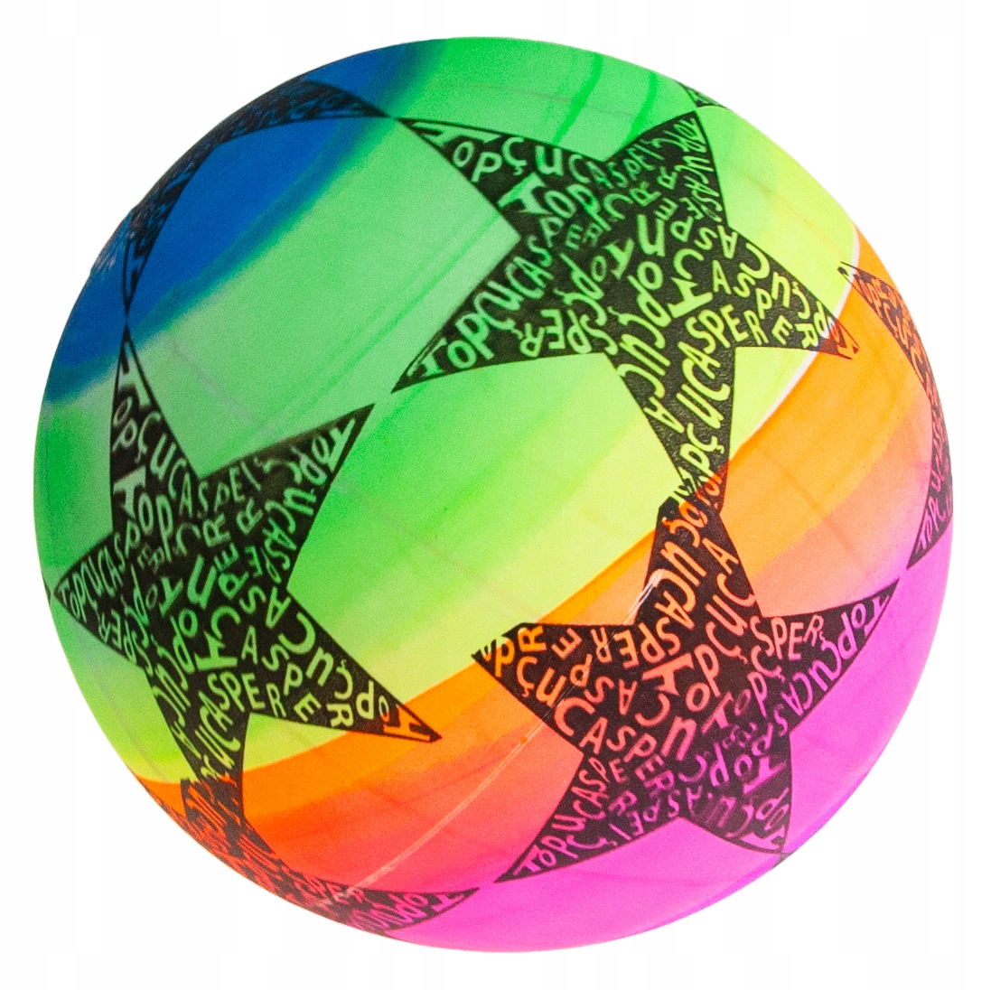 PIŁKA GUMOWA DLA DZIECI DO OGRODU BASEN PLAŻE 20cm Model Gumowa Piłka