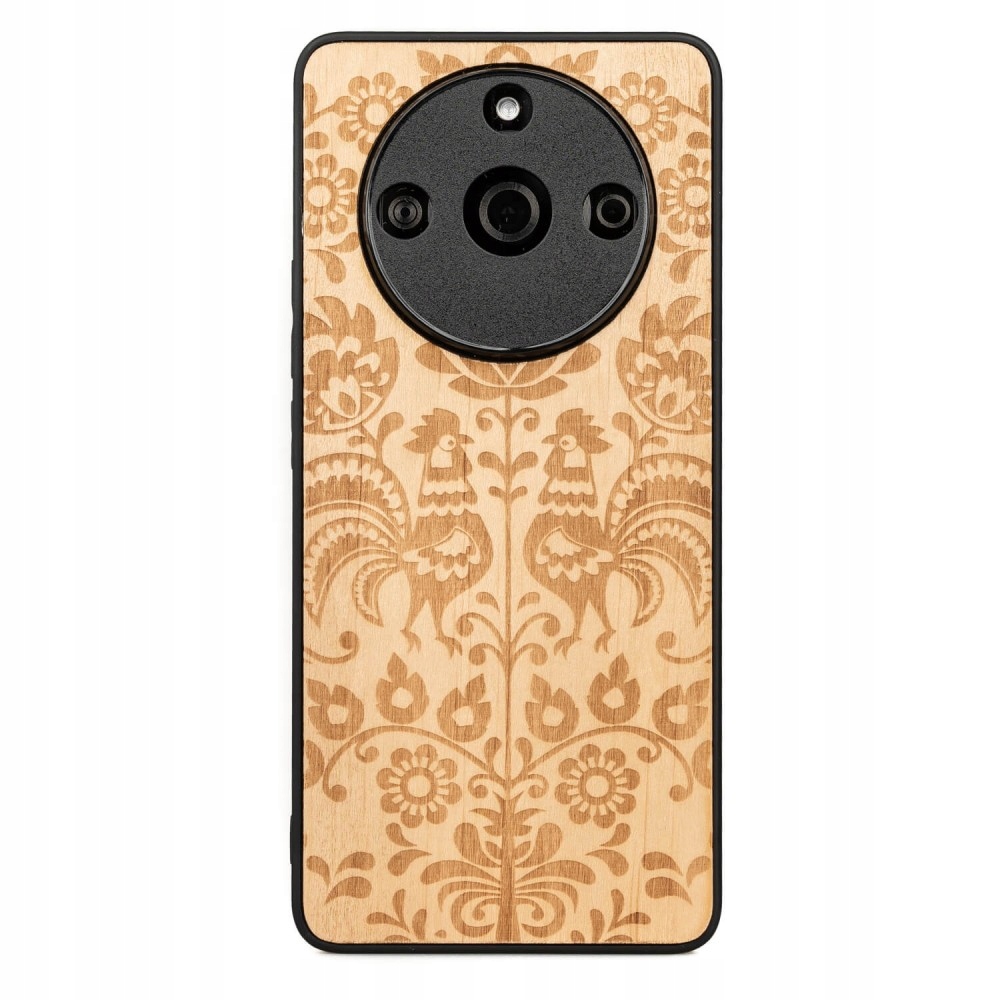 Dřevěné Pouzdro Bewood pro Realme 11 Pro 5G 11 Pro Plus 5G Polský Folk Aniegre
