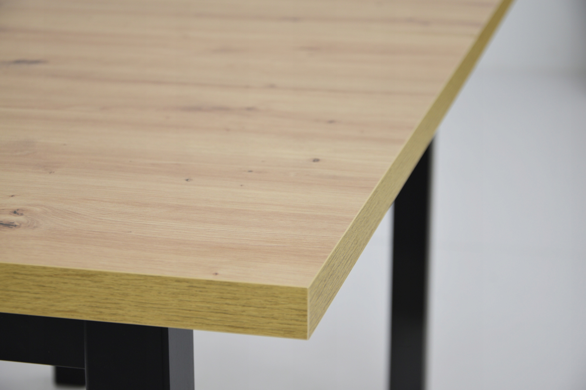 Stół 90x160/ 240 cm i 10 nowoczesnych krzeseł Kolor blatu dąb artisan