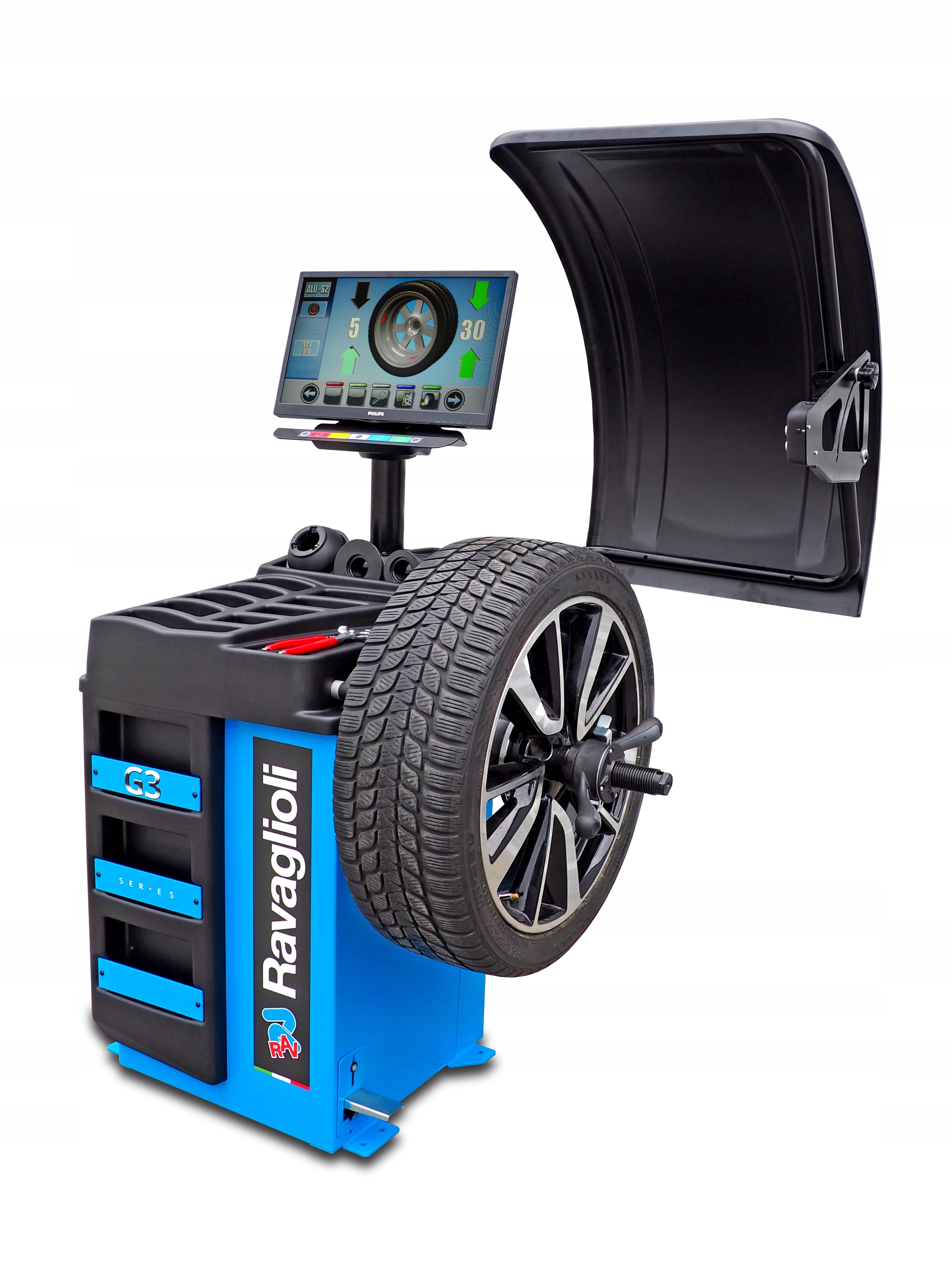 Wyważarka automatyczna Ravaglioli G3.150WS Sonar EAN (GTIN) 5904954680002