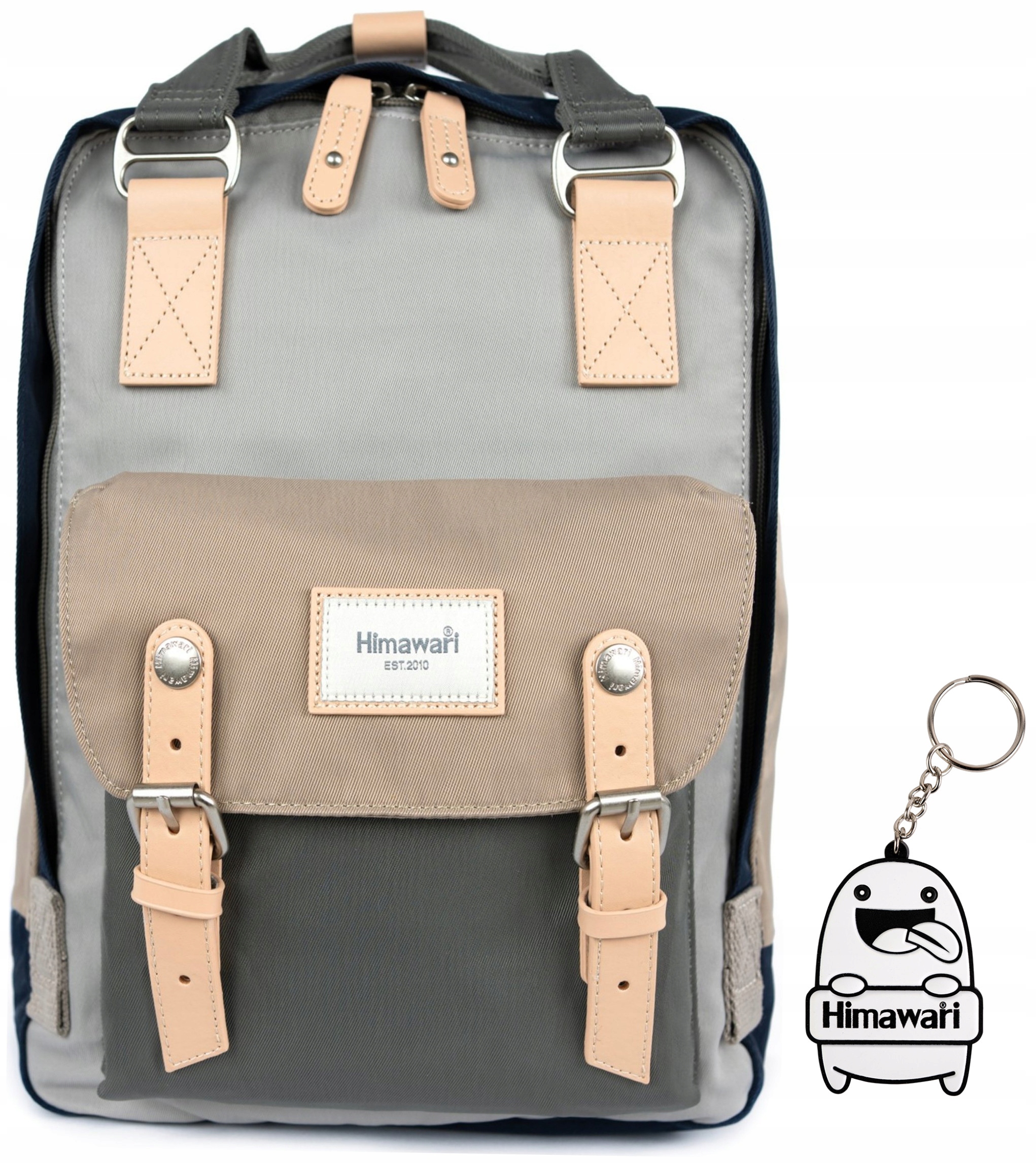 Batoh Himawari Jolly S voděodolný pro každodenní nákupy, grafitový