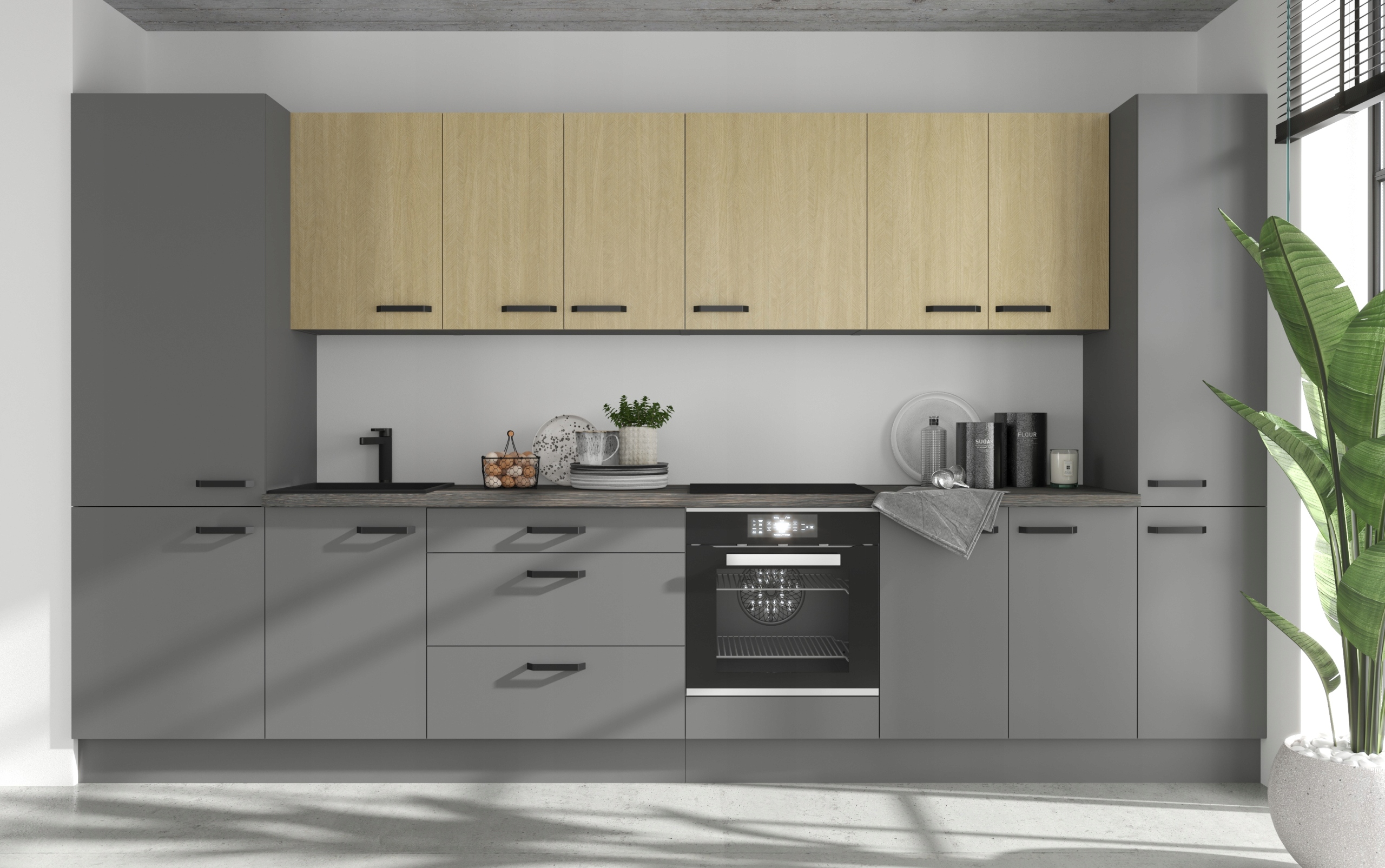 szafka kuchenna górna 50 cm wzór JODEŁKA Wysokość mebla 71.5 cm