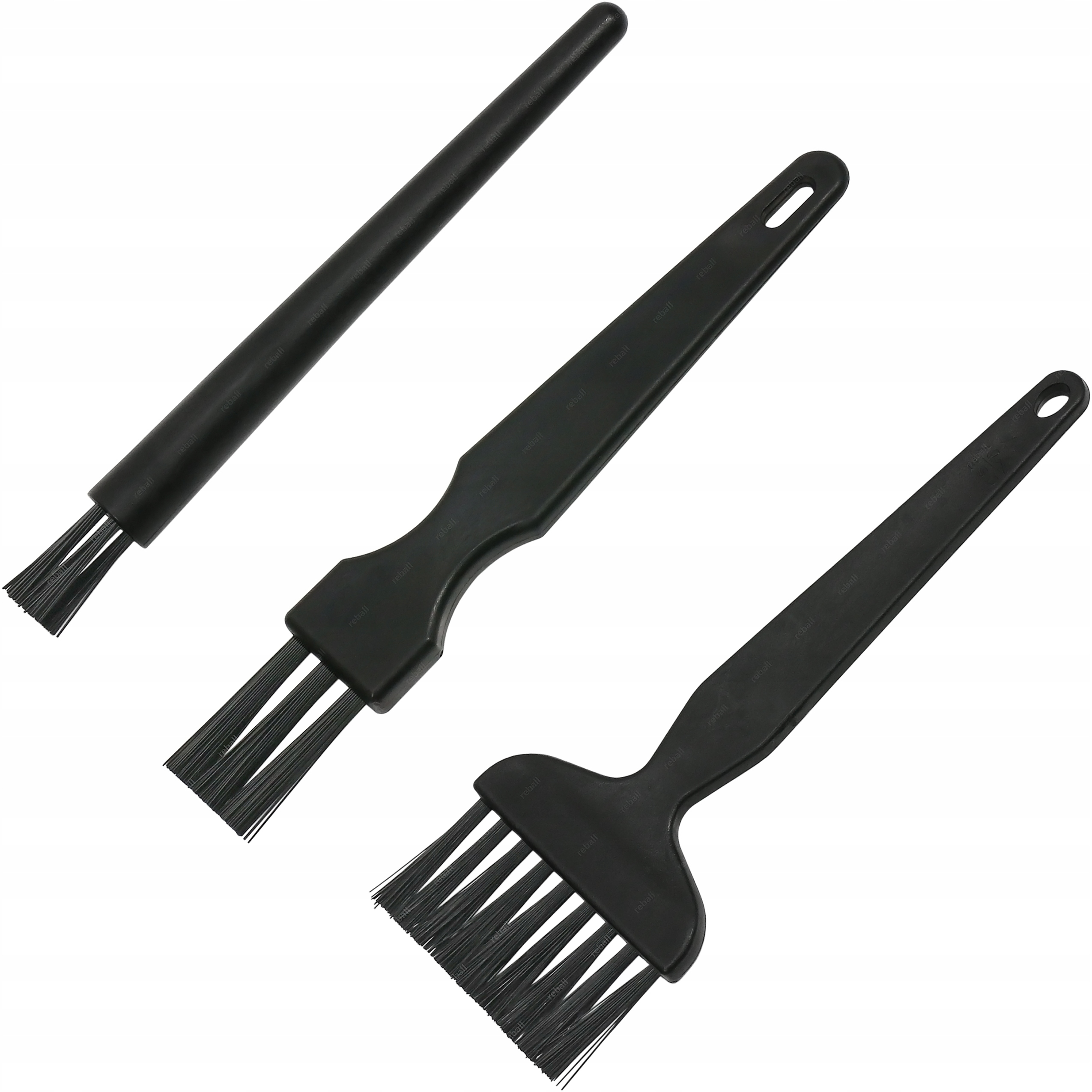 3x SZCZOTKA PĘDZELEK PĘDZEL ANTYSTATYCZNY ESD DO ELEKTRONIKI PŁYTEK PCB BGA