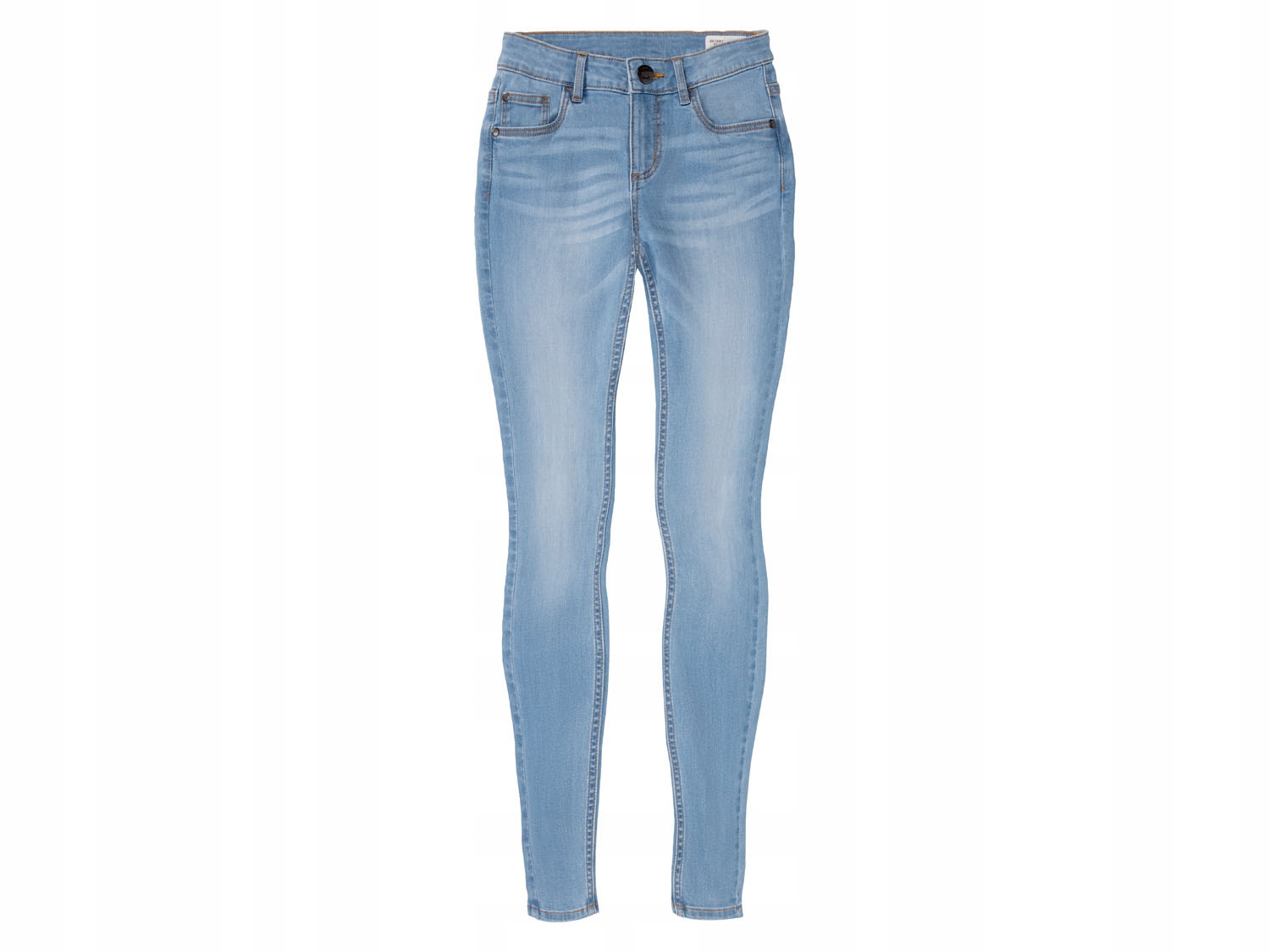 

Spodnie jeans dziewczęce skinny fit, bawelna 128