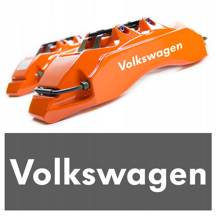 

Naklejka na zaciski hamulcowe Volkswagen klocki