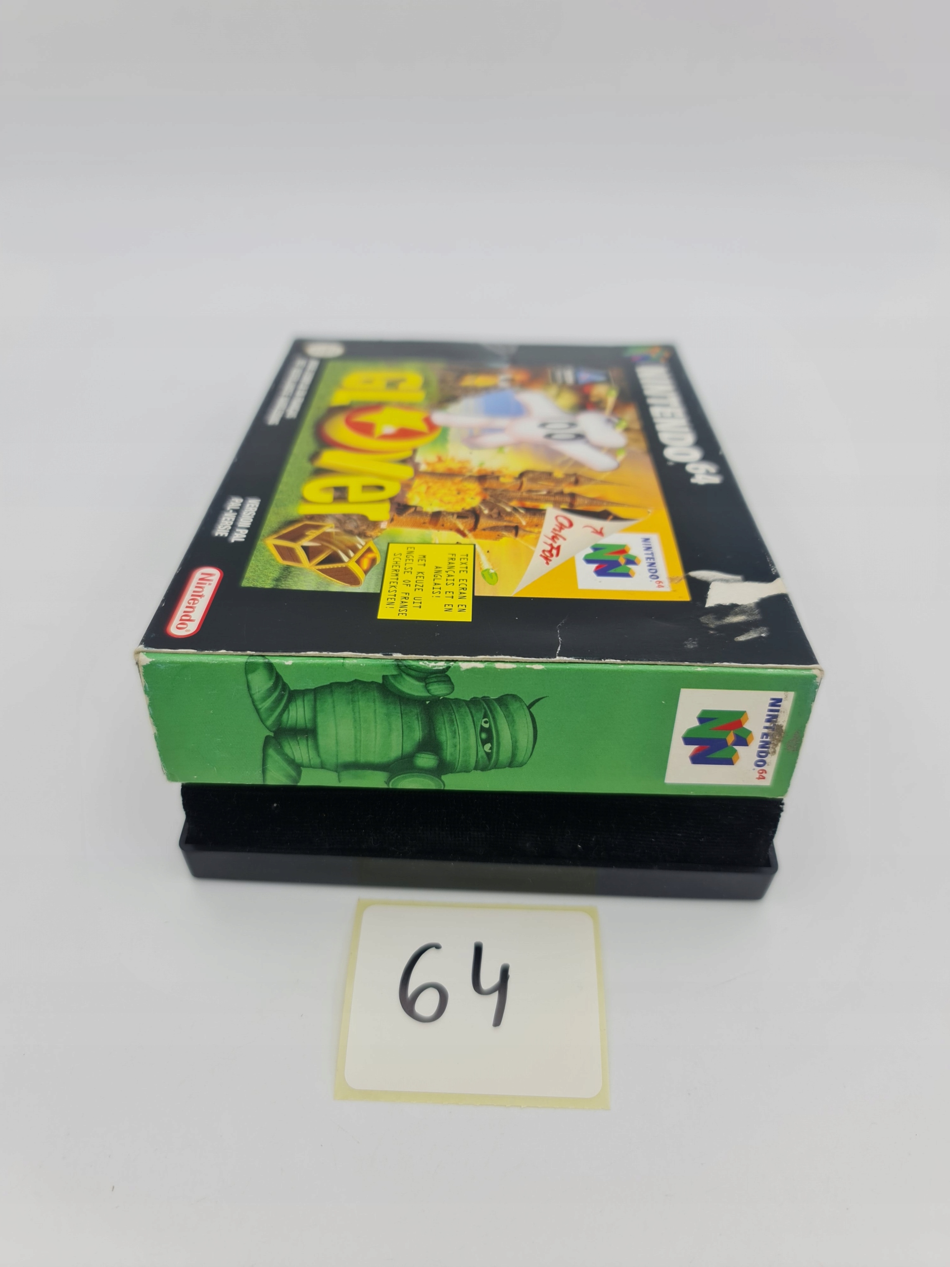 NINTENDO 64 GLOVER KARTON BOX Tytuł Glover