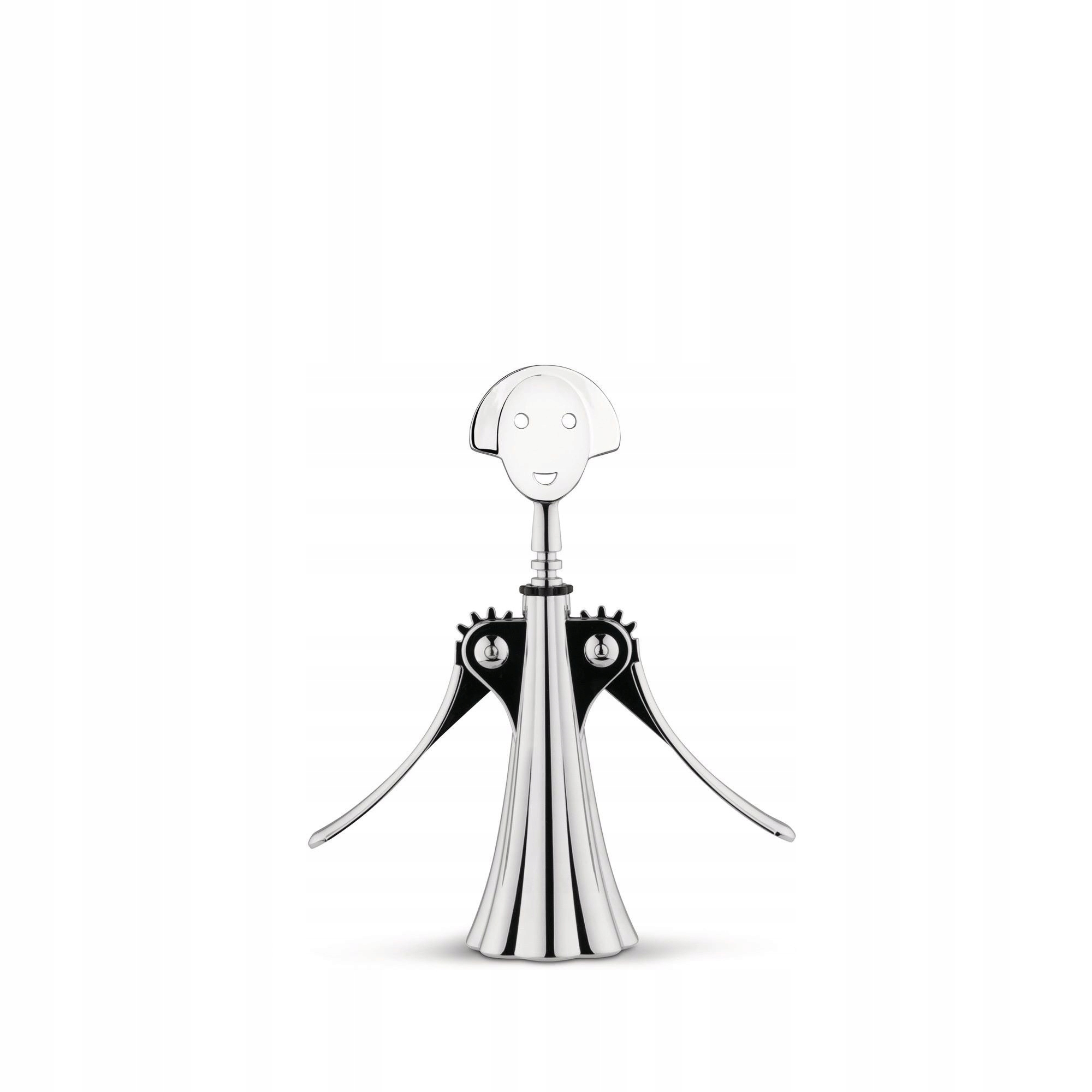 Krídlová vývrtka Anna G., chrómovaná, Alessi