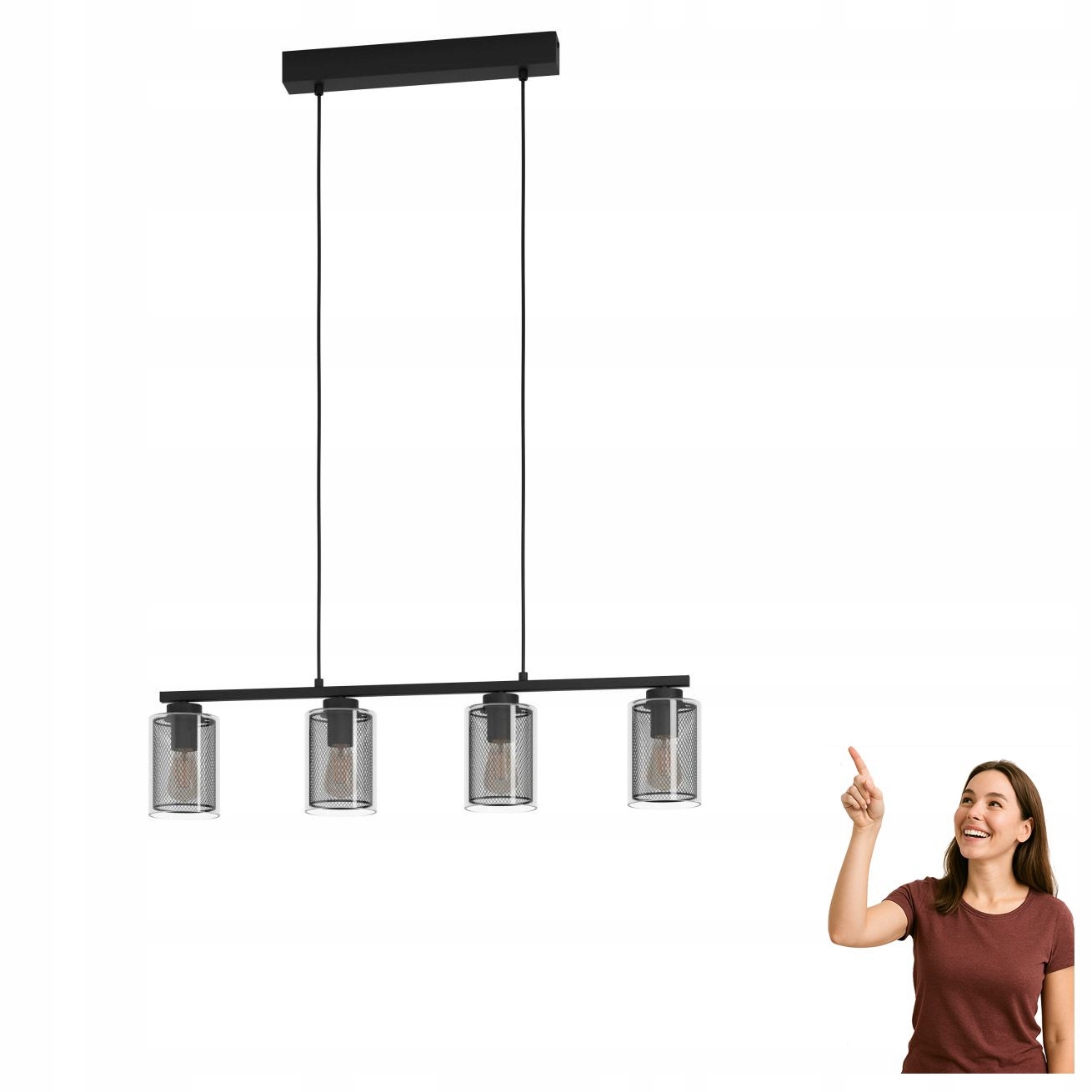 Závesná lampa Zocabon 99707 Eglo