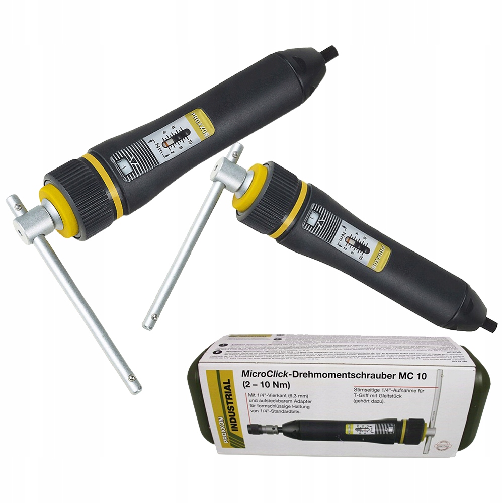 Proxxon Wkrętak śrubokręt dynamometryczny 2-10 Nm MicroClick 23348 walizka
