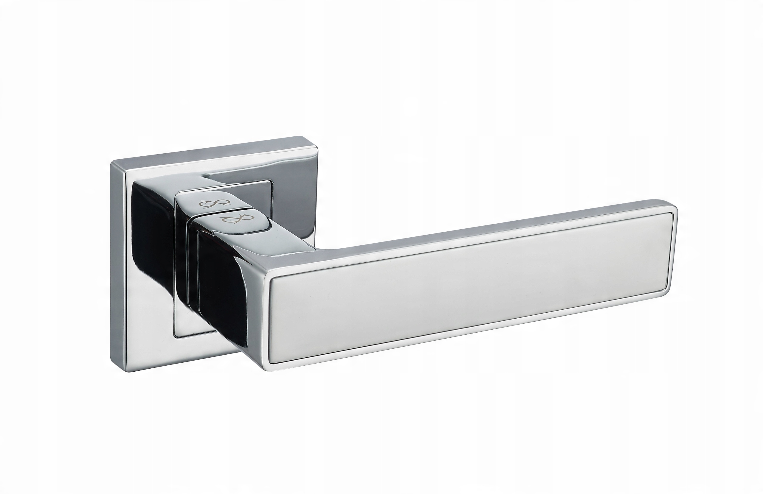 

klamka Concept Chrom-biała Kwadrat Infinity Line