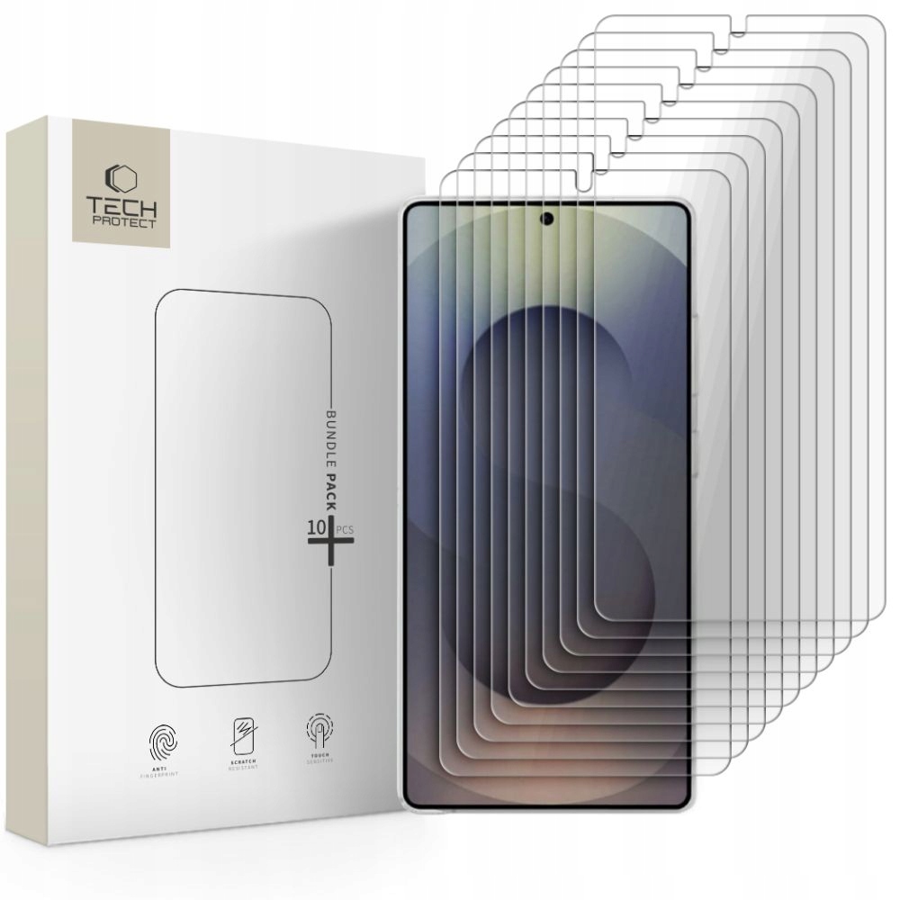 Tech-protect Szkło Hartowane 10-PACK Do Galaxy S26 Ultra Pełna Ochr