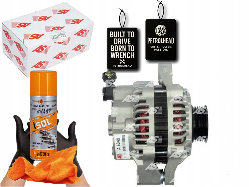 Alternátor Agila 1.0 1.2 08- 70A As-pl #Petrolhead Pro+ Kit4
