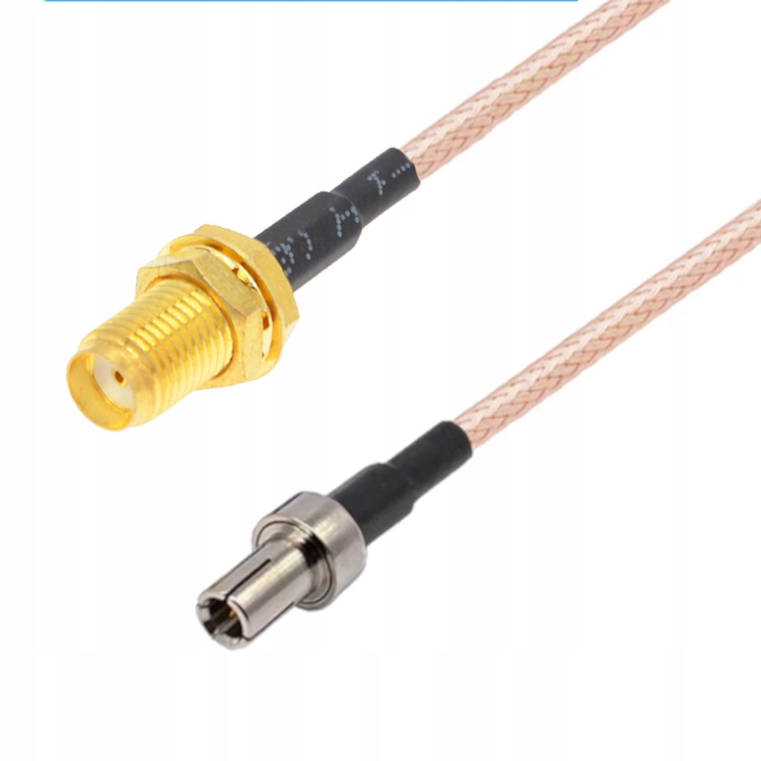 Kabel antenowy TS9 wtyk -sma gniazdo 15cm
