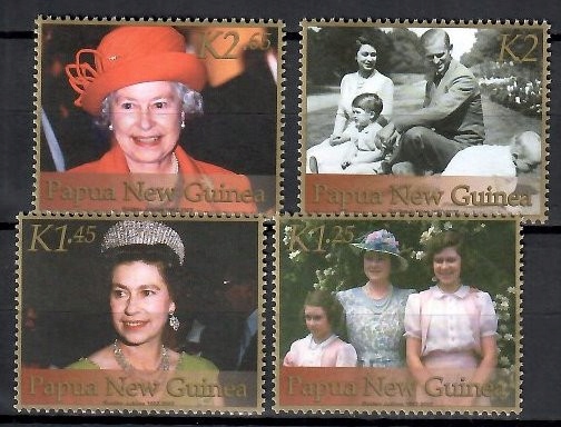 Papua Nowa Gwinea 2002 Mi 916-919 Czyste **