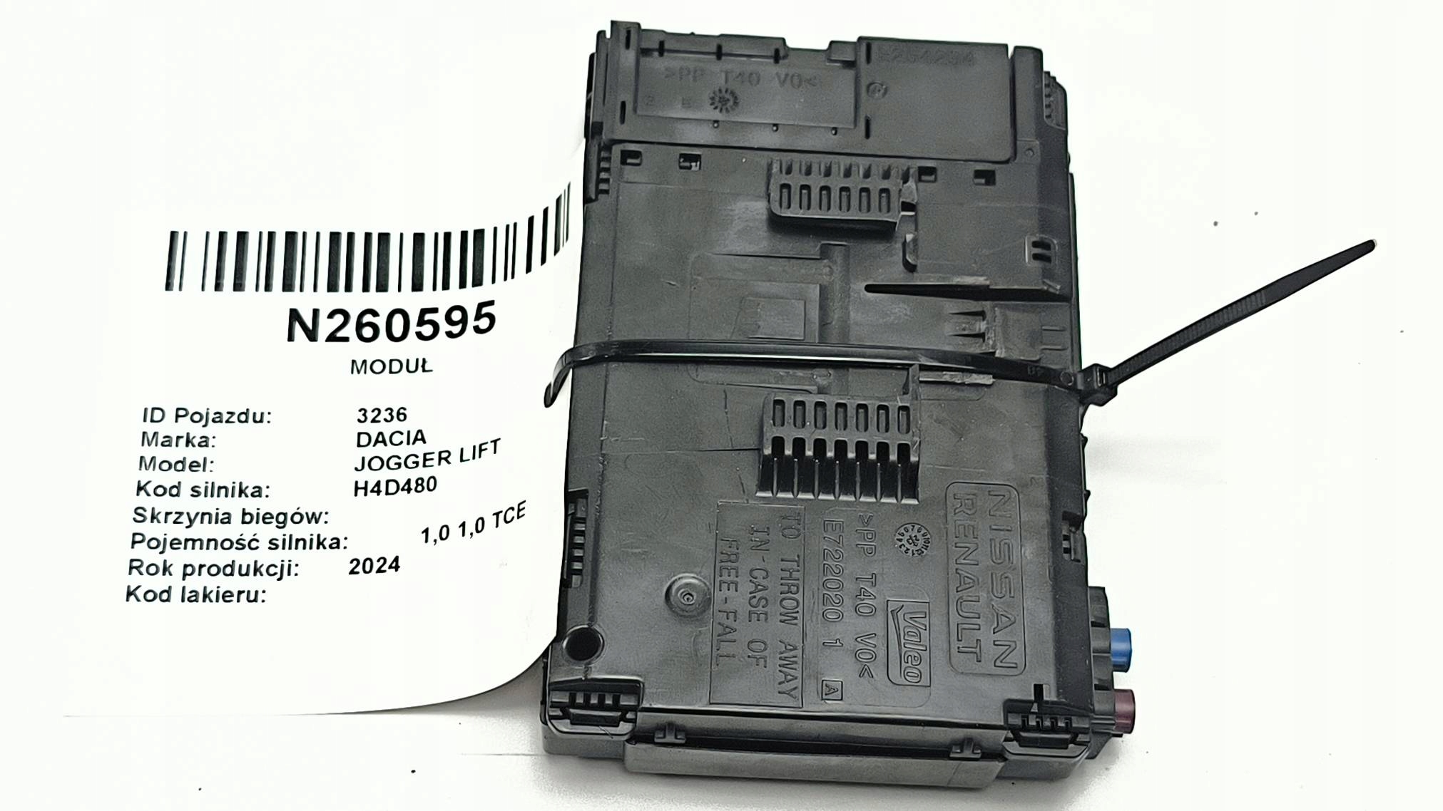 modulo 2591A2112R TELEFONU DACIA JOGGER LIFT