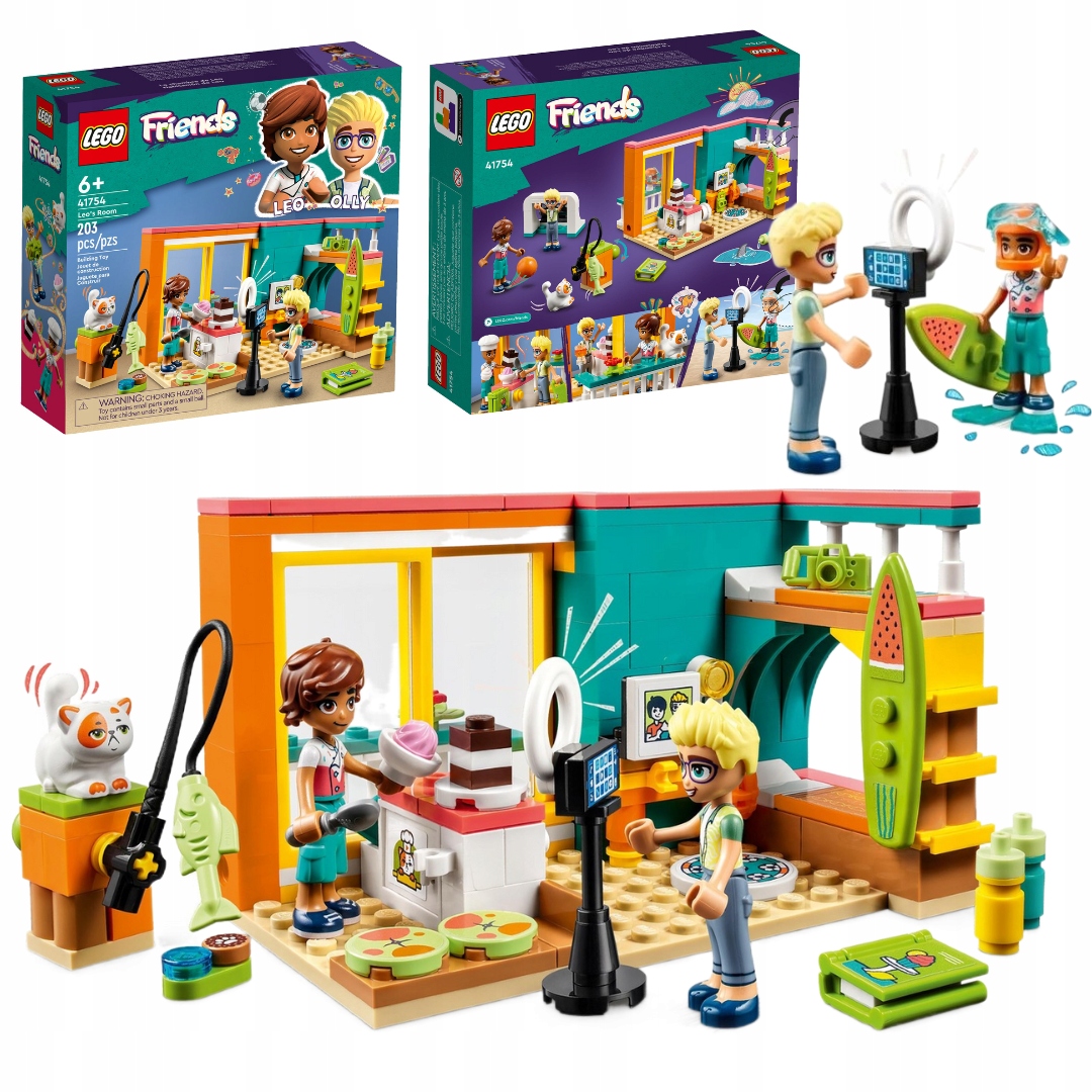 Lego Friends 41754 Leův pokoj
