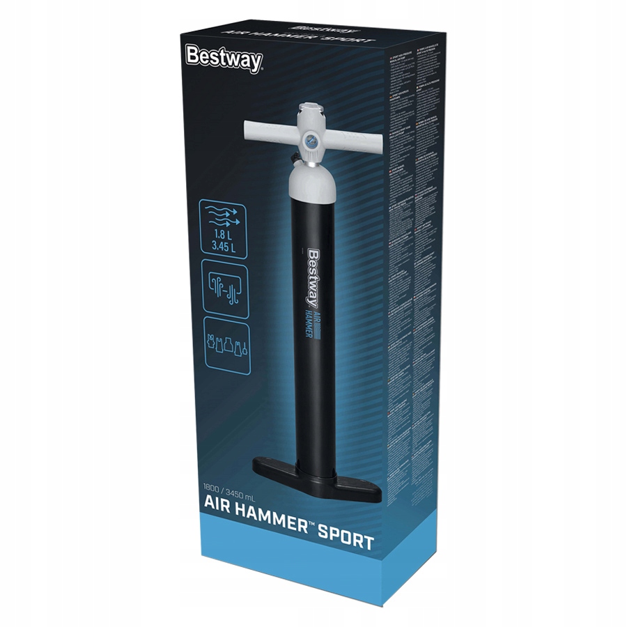 Pumpa Na Matraci Bestway 62227 Vysokotlaká Pumpa Na Míč 1,9 bar