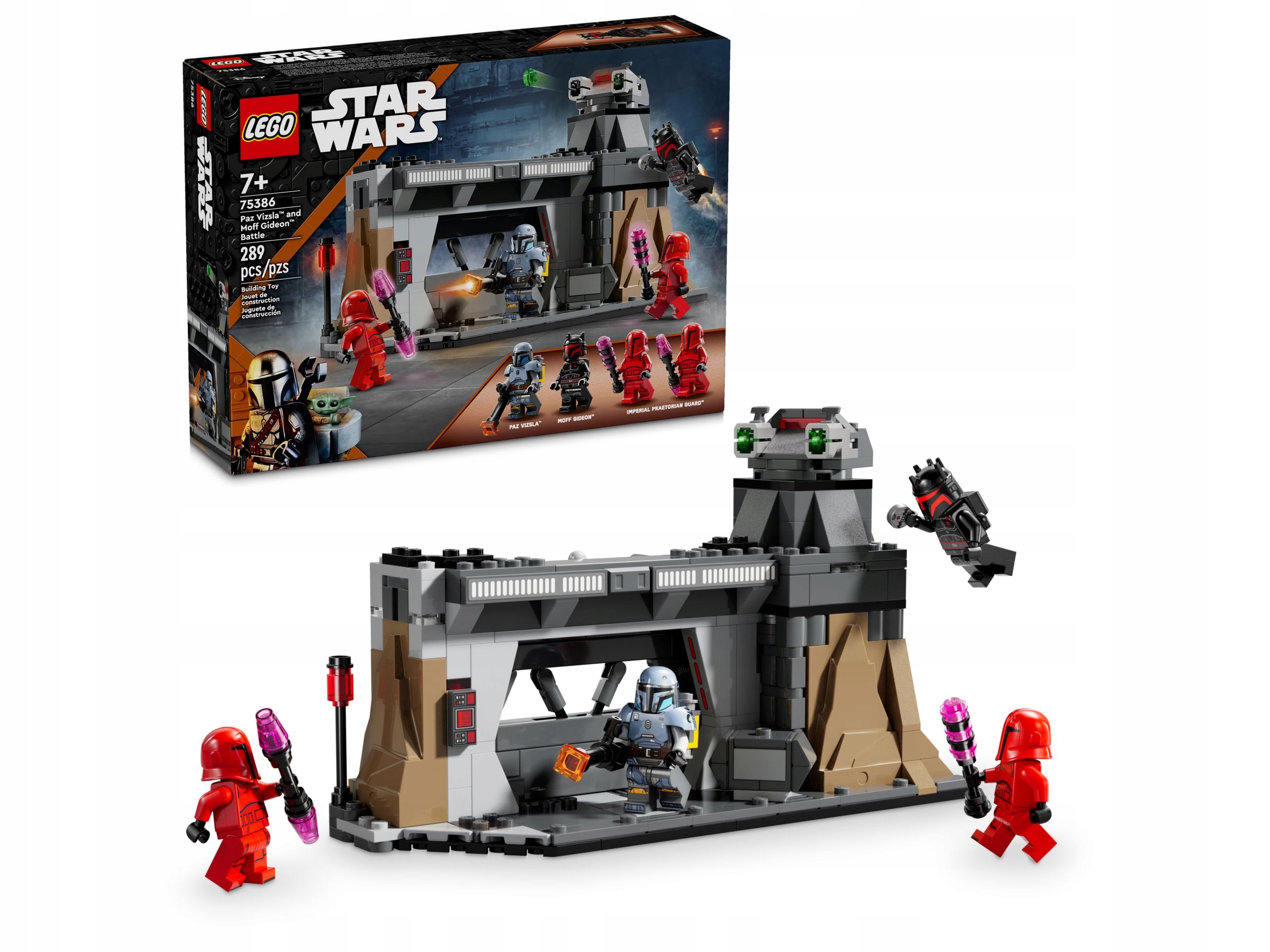Lego Star Wars Souboj Paza Viizsli A Moffa Gideona 75386