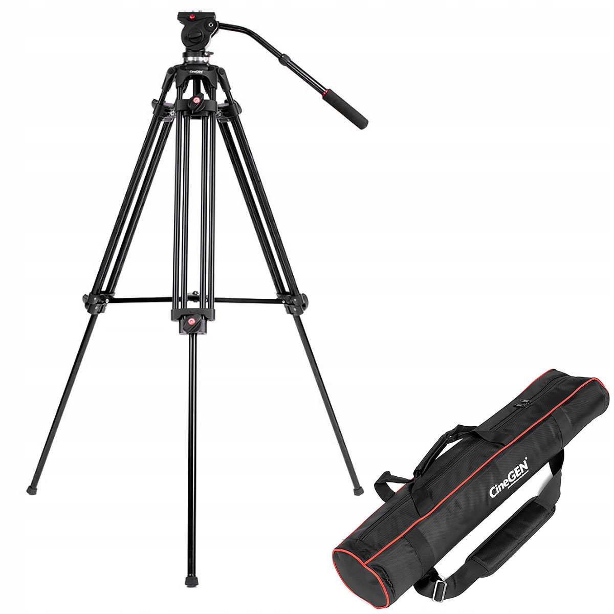 

Bardzo Wysoki statyw tripod video Pro CineGen 5090