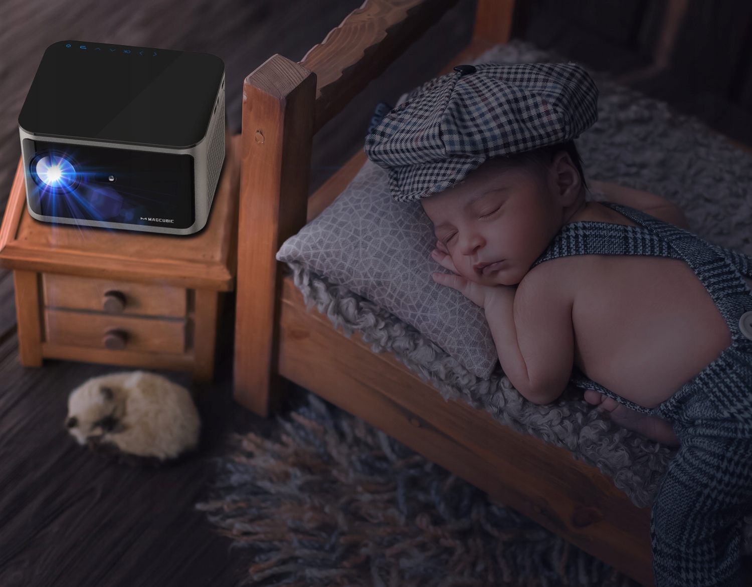 PROJEKTOR Magcubic HY 350 PRO WERSJA 2025 4K ANDROID LED WIFI FULL HD Technologia wyświetlania LED