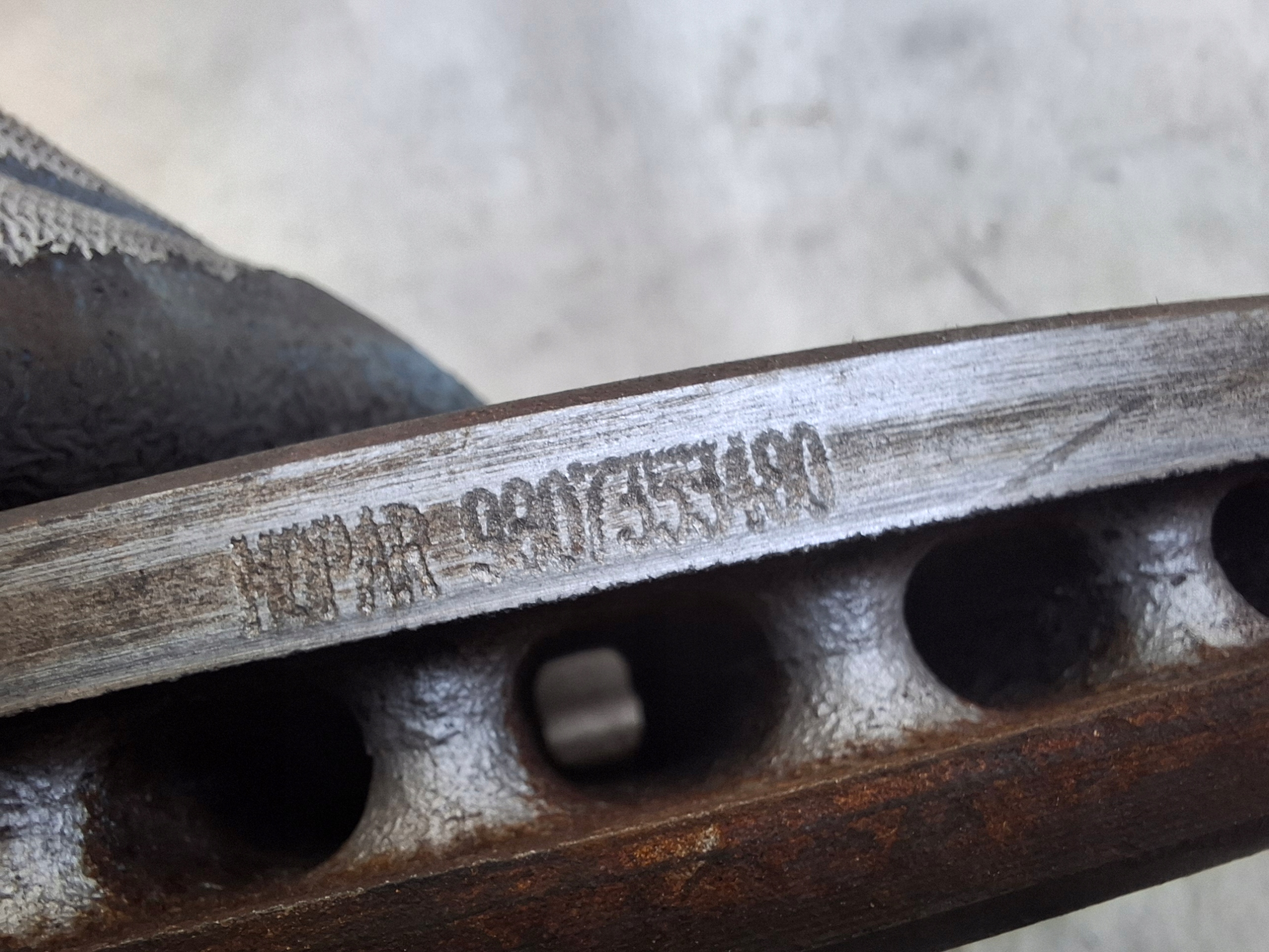 Opel Crossland discs brake front 9807353480